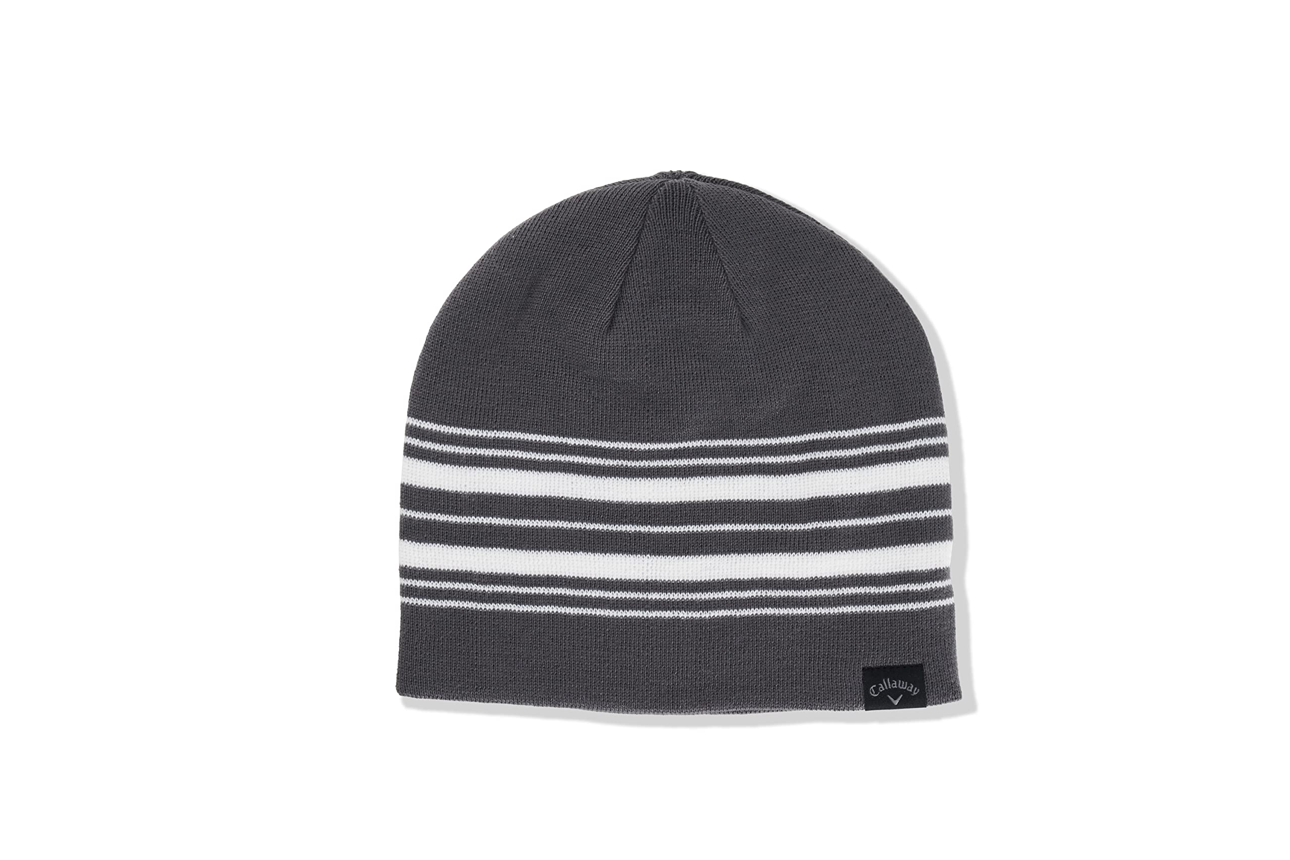 Callaway Men's Reverse Beanie - Dark Grey - Mens
