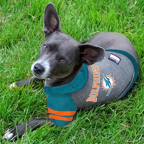 Miniatura 7 de NFL sudadera con capucha tee para perros y gatos.  Fútbol perro sudadera con capucha playera disponible en todos los equipos de 32NFL.  cuttest
