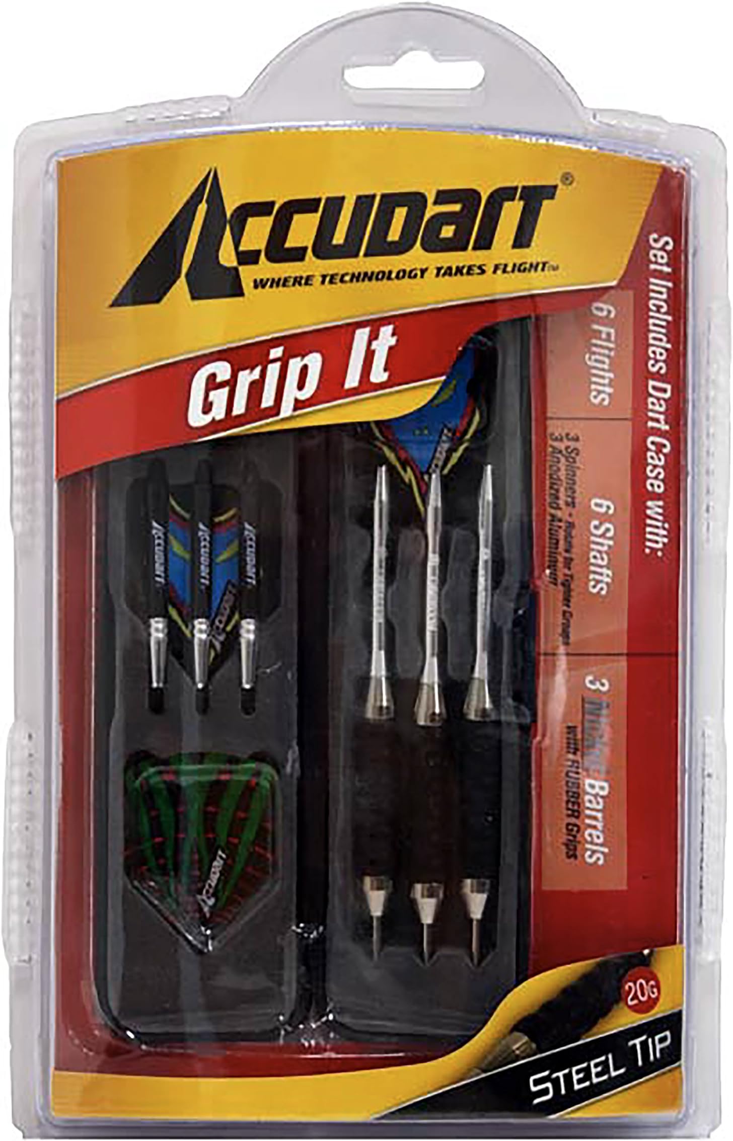Accudart Grip-It Set - Steel Tips