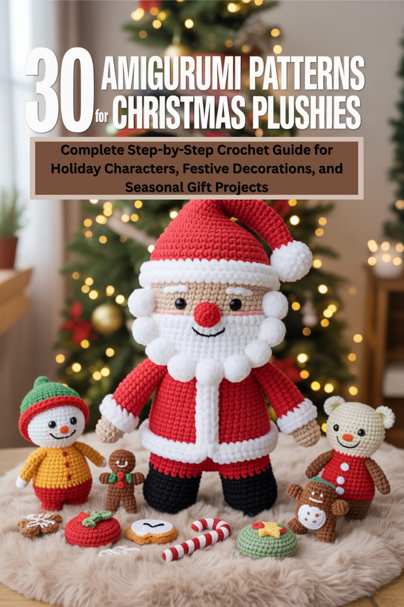 30 Amigurumi Patterns for Christmas Plushies: Complete Step-by-Step Crochet Guide for Holiday Characters, Festive Decorations, and Seasonal Gift Projects