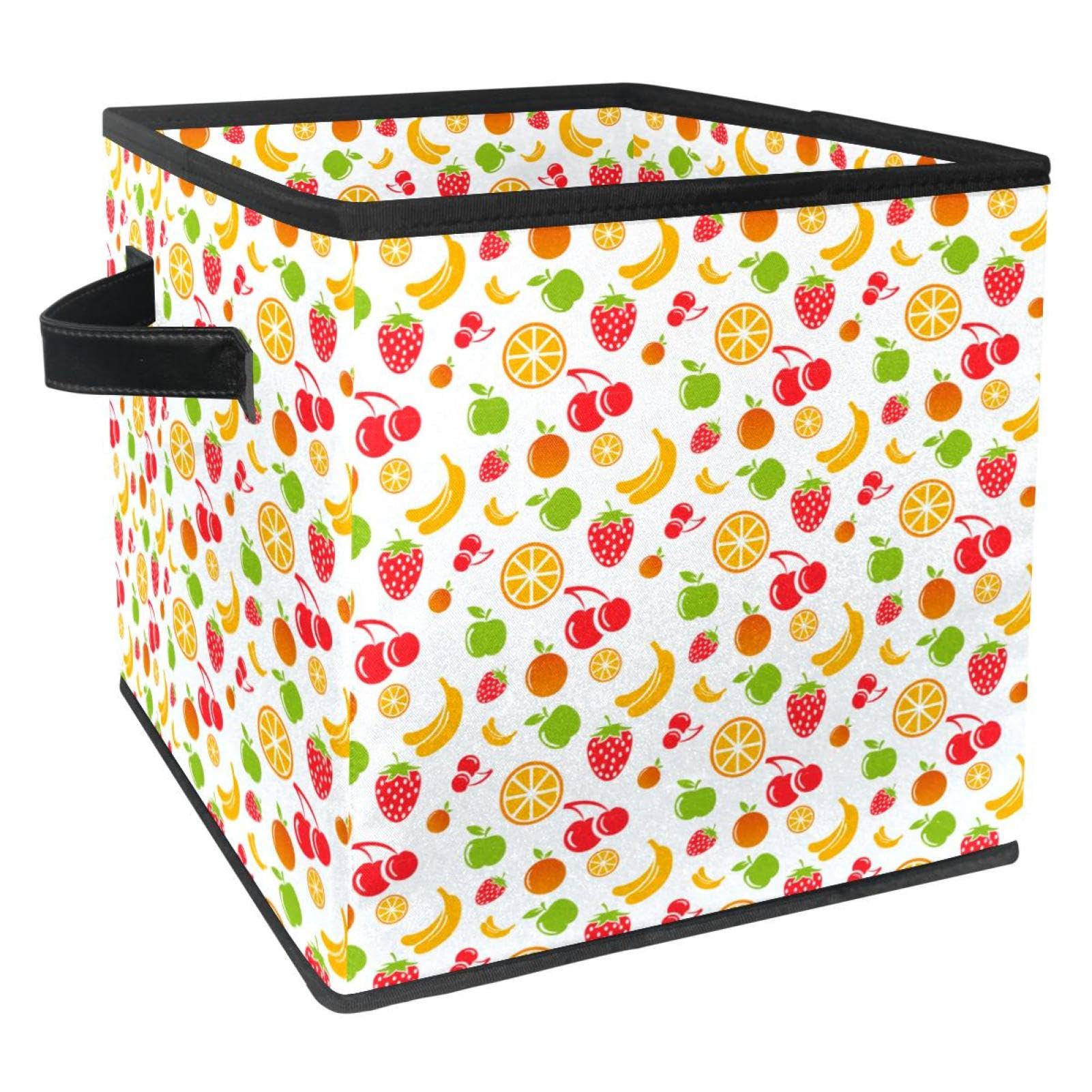 Panier de rangement en tissu pliable : bac organiseur cube de style pour vêtements et maison