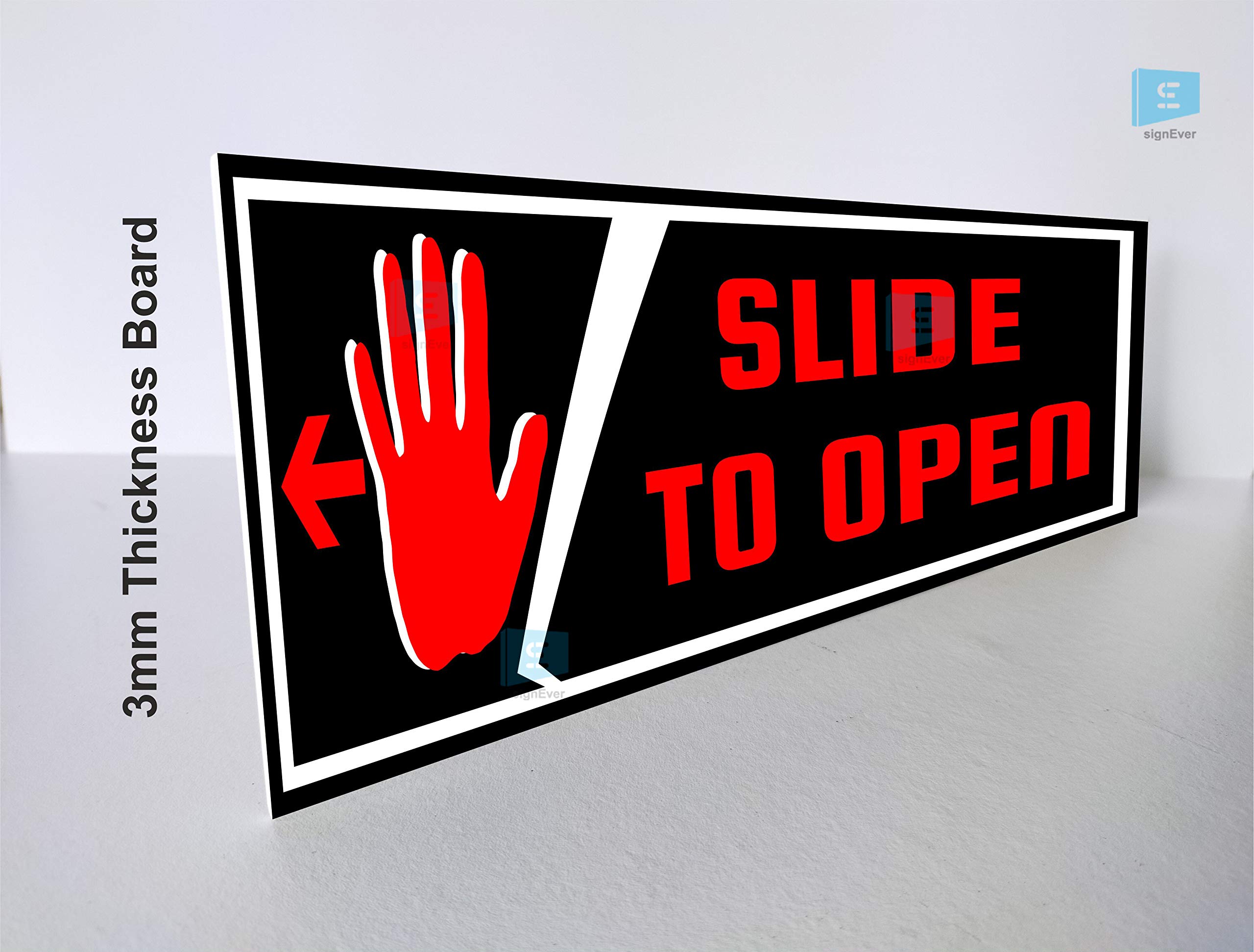 Buy SIGN EVER Slide To Open Sign Boards For Shop Bank Office Hospital