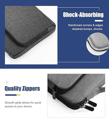 Miniatura 5 de MoKo Funda de transporte para tablet de 9 a 11 pulgadas con asa retráctil para iPad Pro M4iPad Air M2 2024, iPad Air 54th 10.9, iPad 10.9, iPad Pro