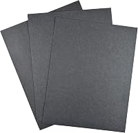 YAMAKATO 3PCS Non-Asbestos Gasket Sheets 0.8mm 1mm 1.2mm High-Temp Oil-Resistant DIY for Small Engine Lawnmower Generator Rebuild