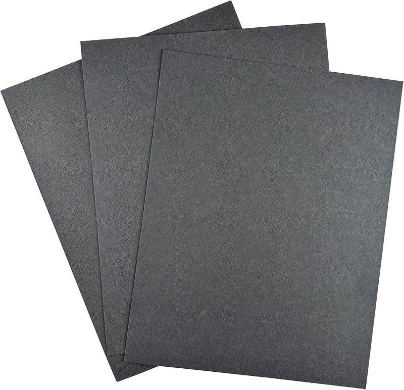 YAMAKATO 3 PIEZAS 0,8 MM 1 MM 1,2 MM Hoja de papel de material de junta sin amianto | Fabricación de juntas de sellado de bricolaje resistente al aceite de alta temperatura para generador de cortadora de césped de motor pequeño diésel de gasolina