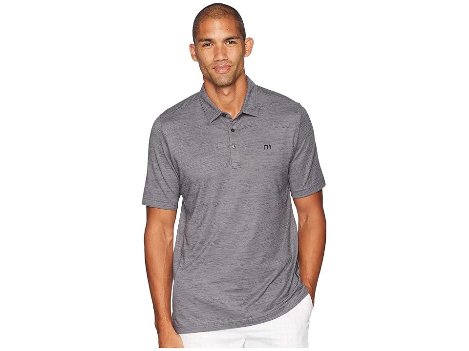 

TravisMathew Flying Tortilla Polo (Quiet Shade/Black) Men's Short Sleeve Knit