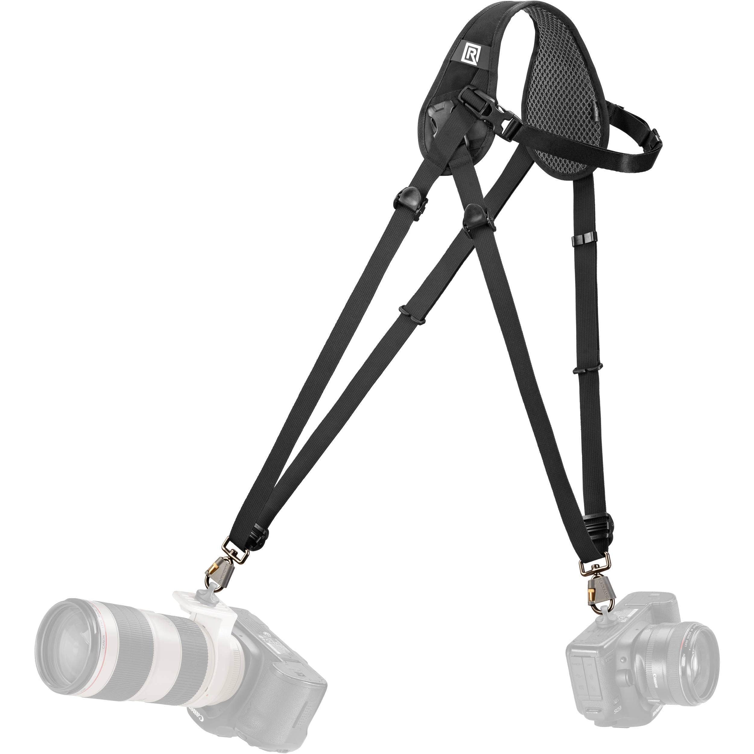 Blackrapid Unisex Black Rapid Hybrid Breathe-Double Camera Sling/Strap Abdominal Support, One Size