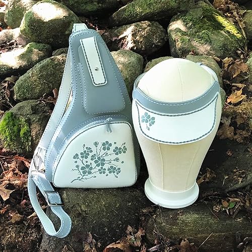 Miniatura 4 de JAJADO Plantillas de pantalla de seda reutilizables, plantilla de malla de flor de cerezo, plantillas adhesivas de hojas, ramas de árbol, plantillas