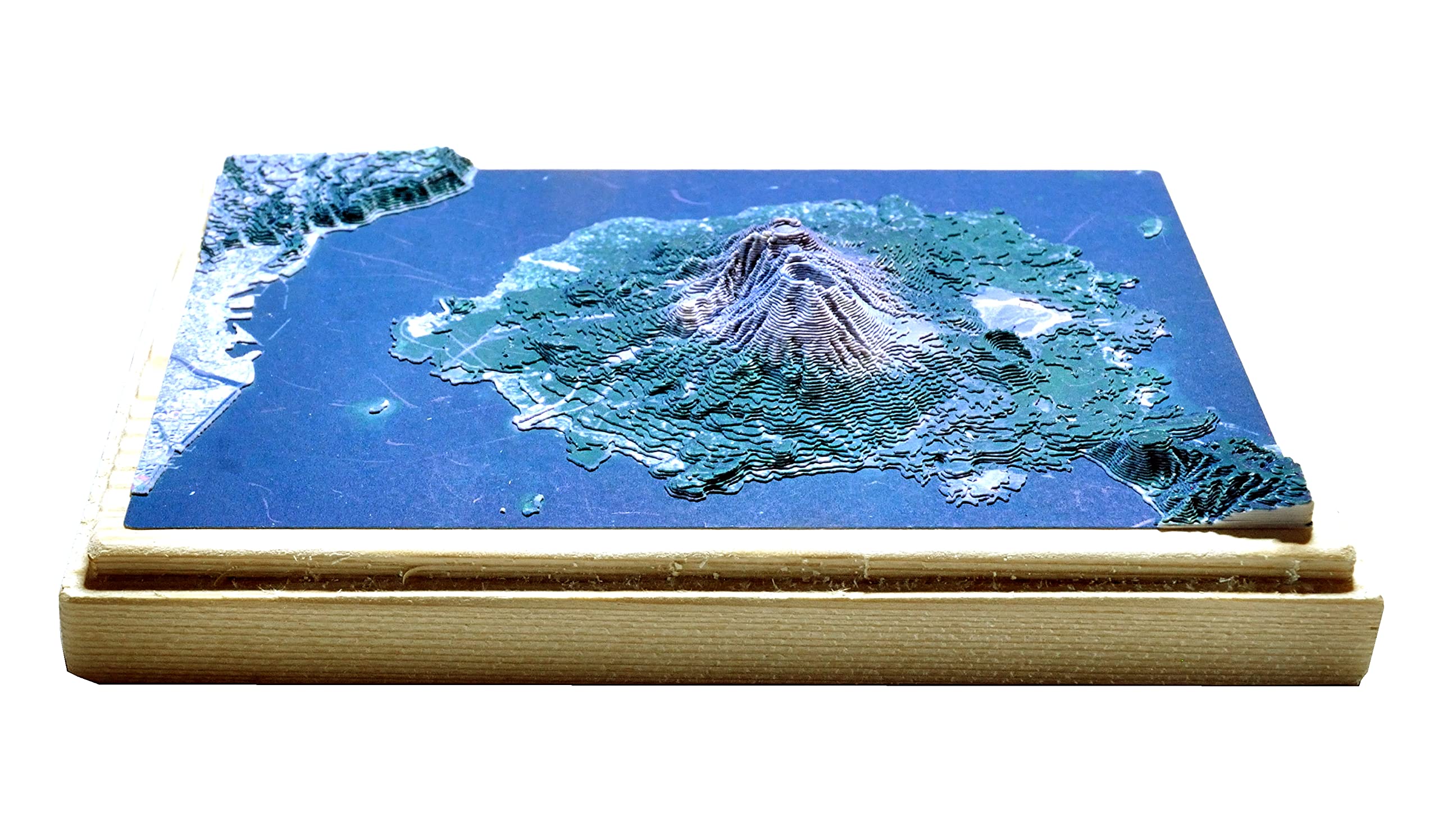 Amazon | 紙岳「桜島12万8千分の1」(キット) | プラモデル 通販