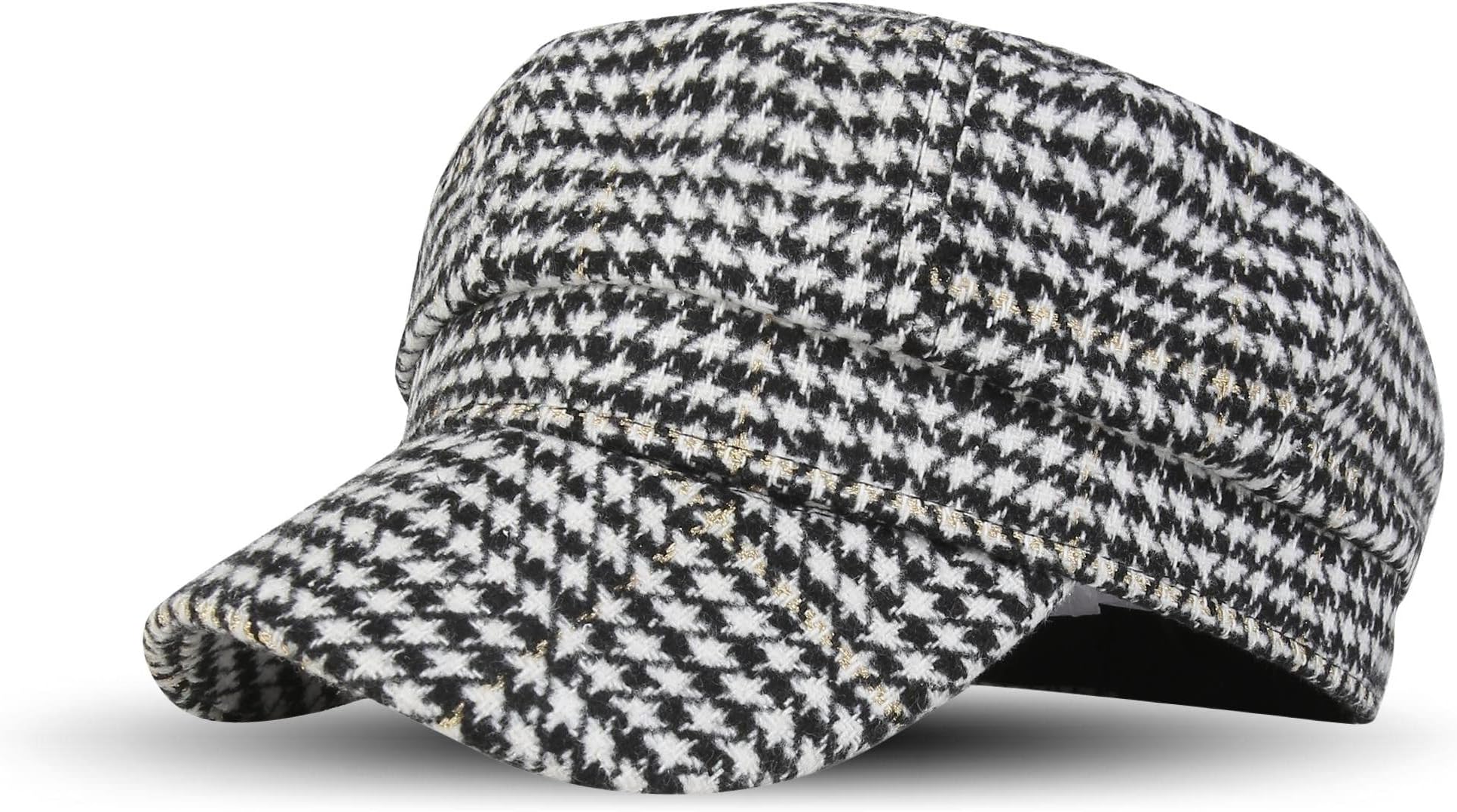French Beret Cap All Season Unisex Artist Newsboy Hats, Ascot Cotton British Style Adjustable Women's Caps (WBC8107, Free Size)