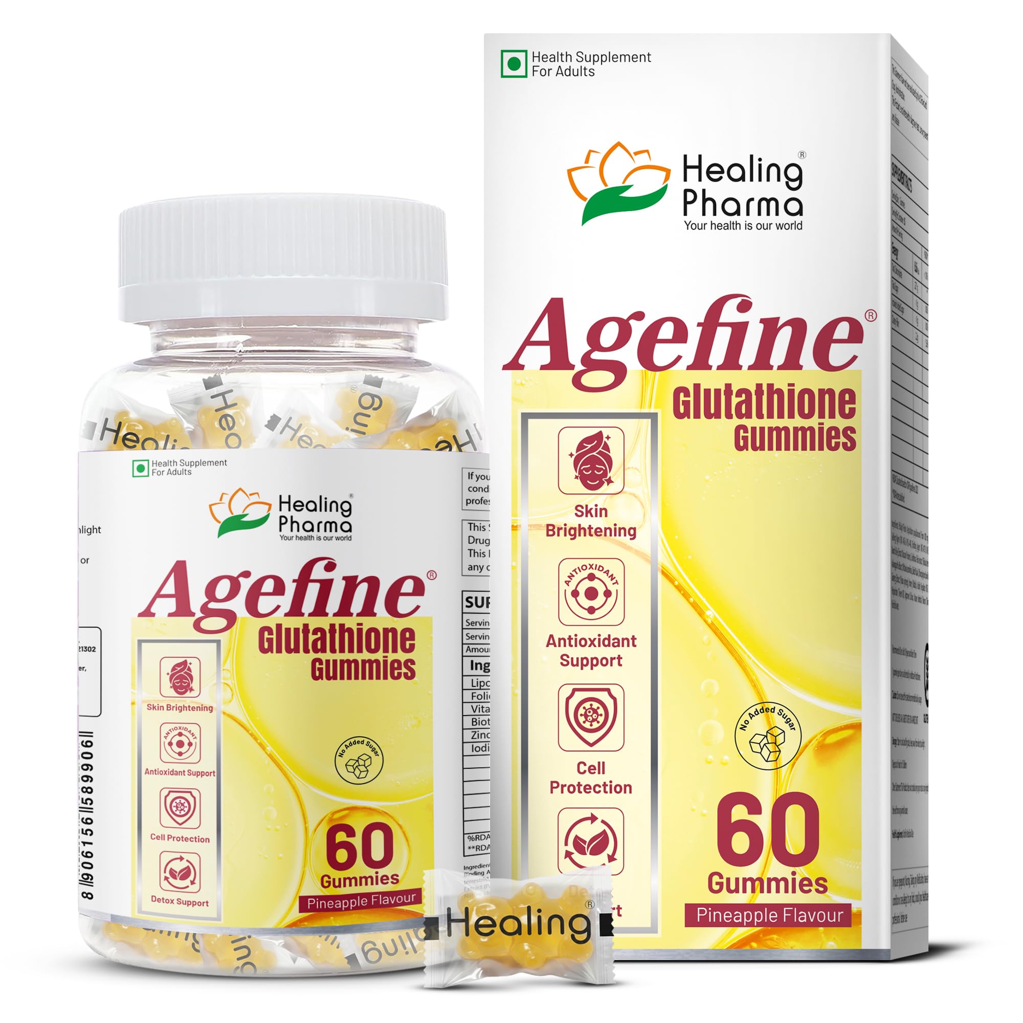 glutathione and folic acid together Healing Pharma - Agefine Gummies | Liposomal Glutathione 50mg + Biotin + & Zinc energy boost Size:1 Sheet LifeWave Y-Age Glutathione Patches