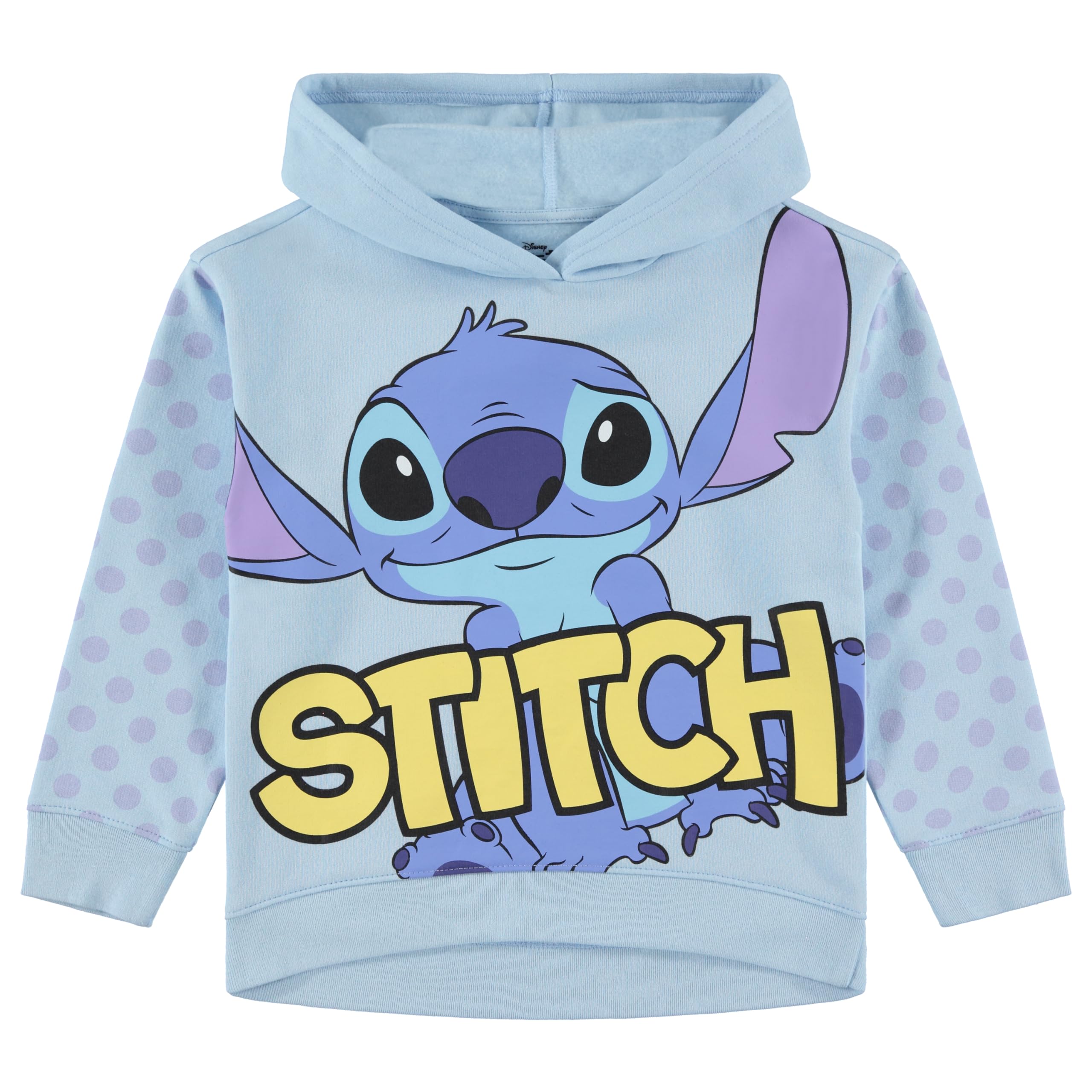 Disney Mädchen Disney's Stitch & Angel Fleece Sweatshirt & Jogger Set - Girls 2t-16 Set aus Sweatshirt und Jogger