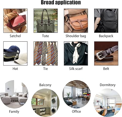 Miniatura 5 de Gancho multifuncional para colgar en el armario, bolso de plástico, bolsa de hombro, mochila, sombrero, corbata, bufanda, ropa interior, brasier,