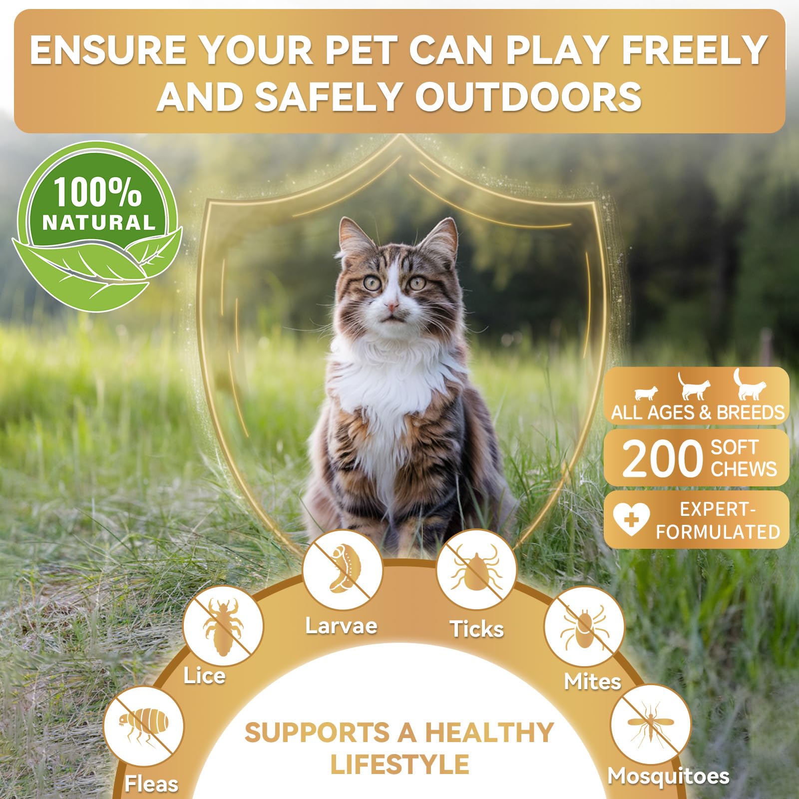 WEALLIN Natural Cat Flea Chews - Image 4
