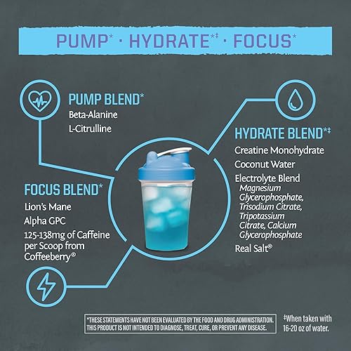 Miniatura 4 de Sunwarrior Bebida energética en polvo para antes del entrenamiento, suplemento vegano a base de plantas, hidrata, concentración, resistencia y