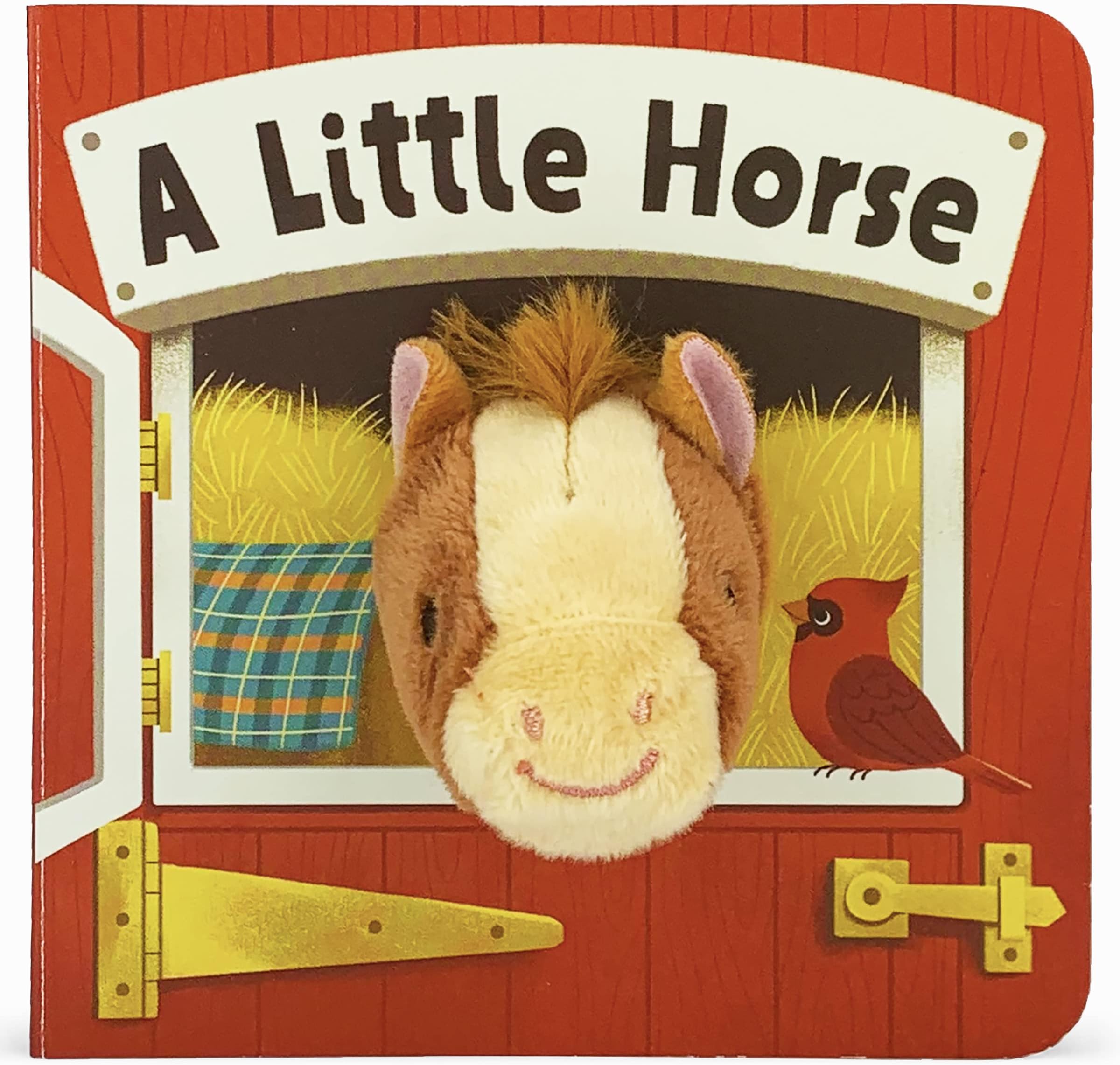 A Little Horse - Finger Puppet Board Book for Little Pony & Farm Lovers, Ages 1-4
