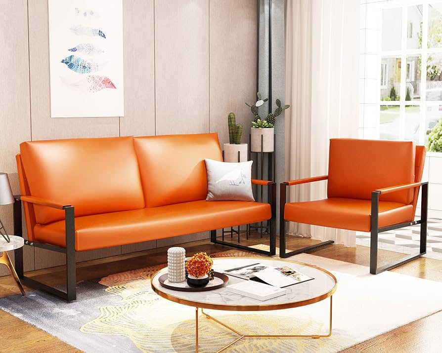 1人掛けソファ yuki SWAN CHAIR ORANGE 1人掛けソファ yuki SWAN CHAIR ORANGE swanorange800-1.jpg