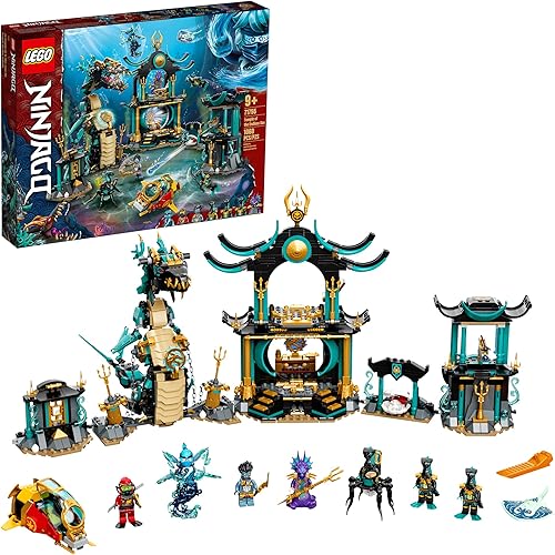 Miniatura 7 de LEGO NINJAGO Temple of The Endless Sea 71755 Kit de construcción juego submarino con NINJAGO Kai y juguete de serpiente nuevo 2021 (1,060 piezas)