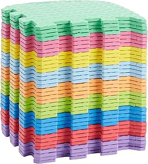 Amazon Basics Kids Puzzle Exercise Interlocking Play Mat, EVA Foam - Pac...