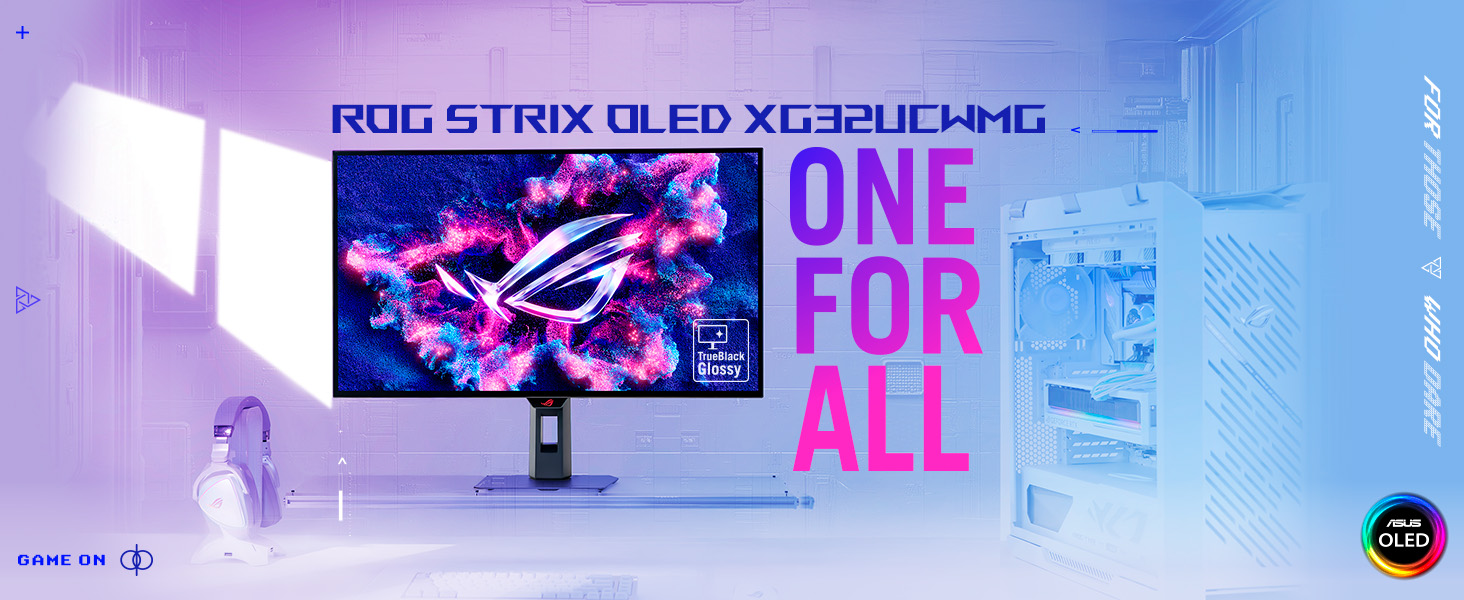 Amazon.com: ASUS ROG Strix 32” 4K OLED Gaming Monitor (XG32UCWMG
