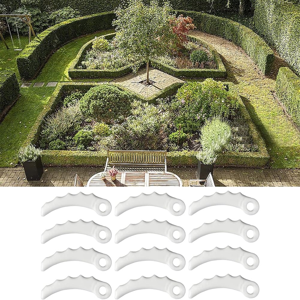 Lame Plastiche Per Decespugliatore - 12 Pezzi, Compatibili Con Makita, Diametro 255 Mm - Foto 10