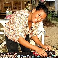 Handgeflochtenes Makramee Fußkettchen - Mit Blauen Achat Perlen Aus Thailand