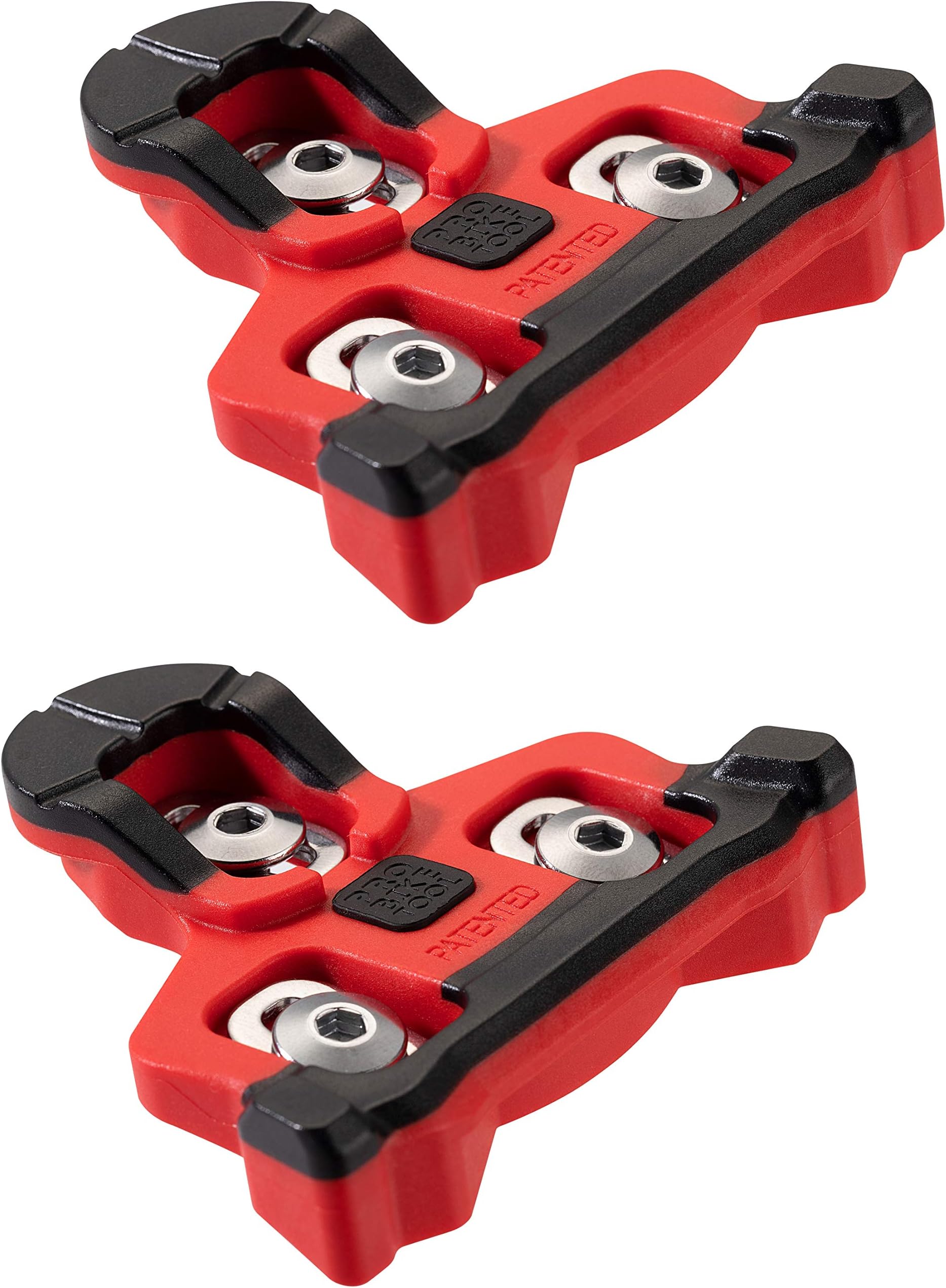 Bike Cleats Compatible with Shimano SPD-SL Clipless Pedals (6 Degree Float) for Men & Women Cycle Shoes - Bicycle Cleat Set for Road & Indoor Cycling