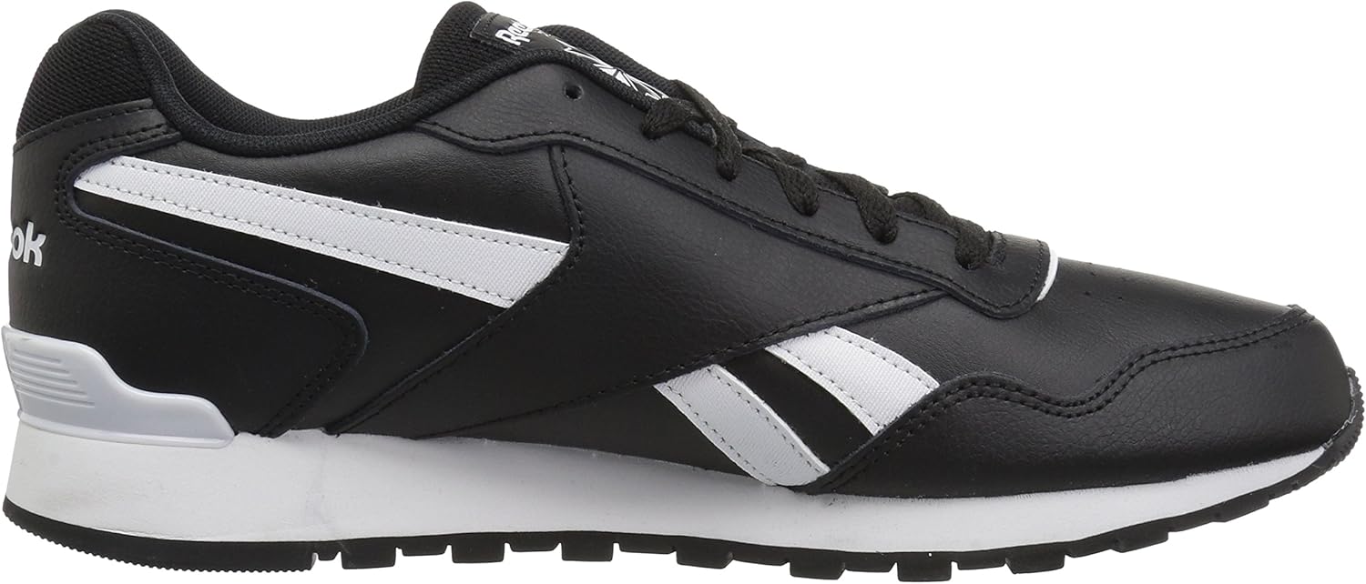Reebok Men's Classic Harman Run Sneaker 9 Black/White