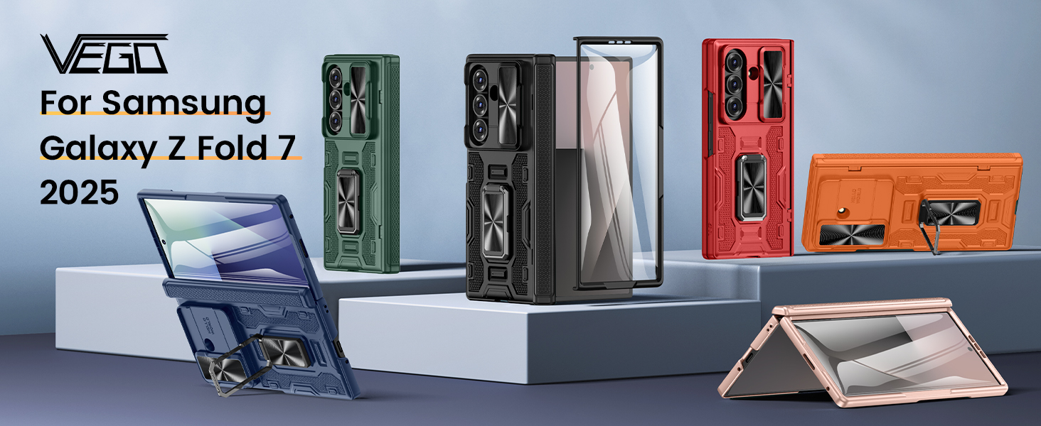 Amazon.com: VEGO for Galaxy-Z-Fold-7-Case: Samsung Z Fold 7 Case