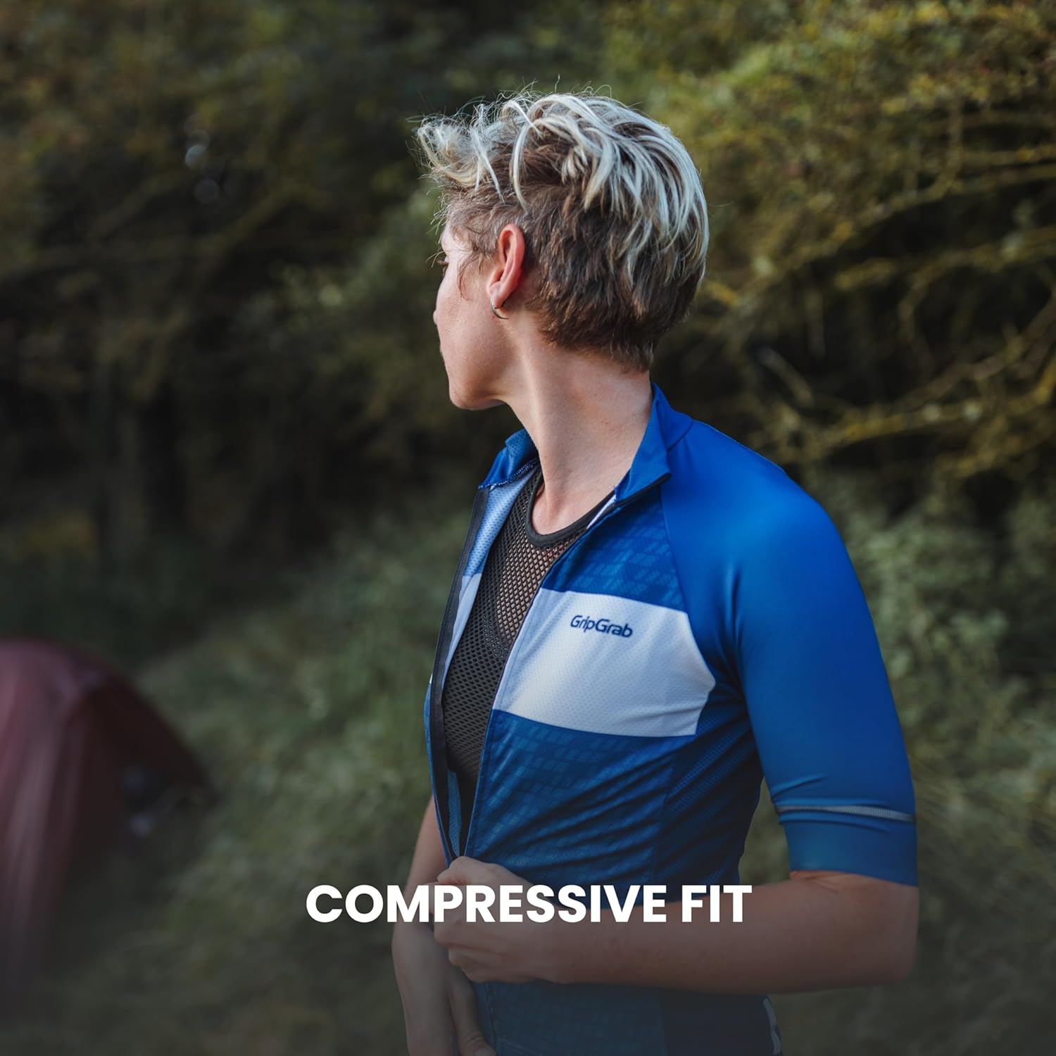GripGrab 3-Season Sleeveless Cycling Base Layer High-Performance Mesh Bicycle Undershirt Spring Summer Compression Vest