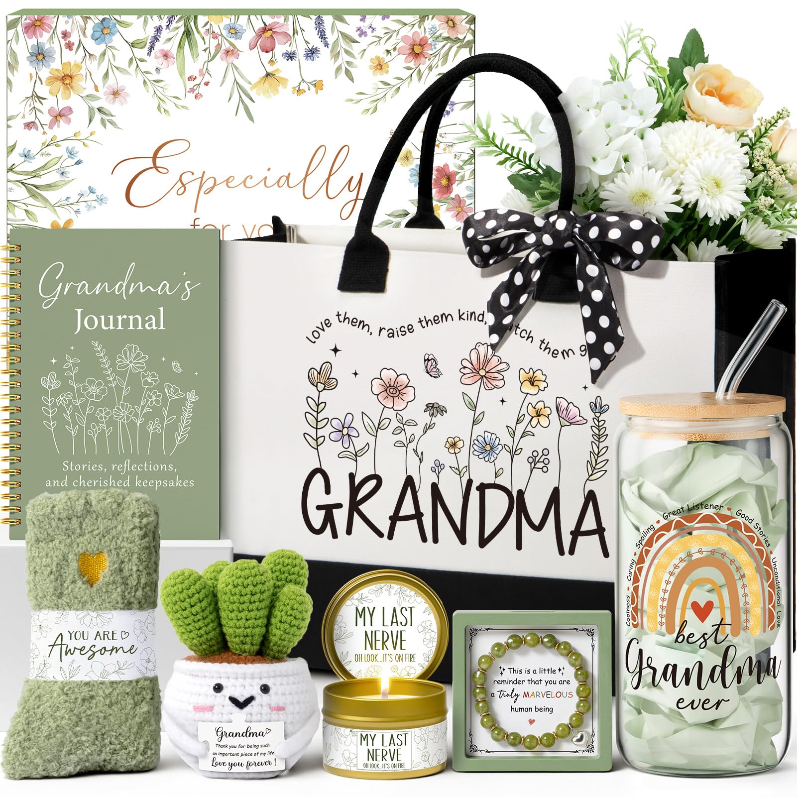 MAYICIVO Grandma Gifts Basket