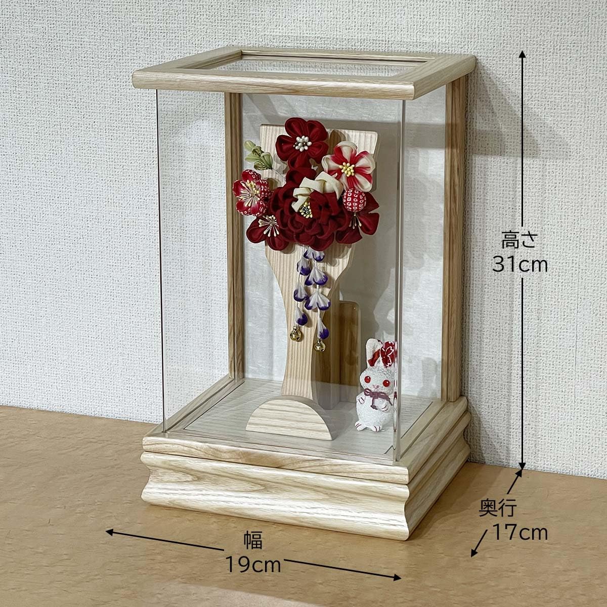羽子板飾り 春駒之姿 ガラスケース入り 高さ75cm 正月飾り 初正月 縁起物 Amazon | 羽子板 つまみ細工 コンパクト 初正月 お祝い 7号 (高さ約