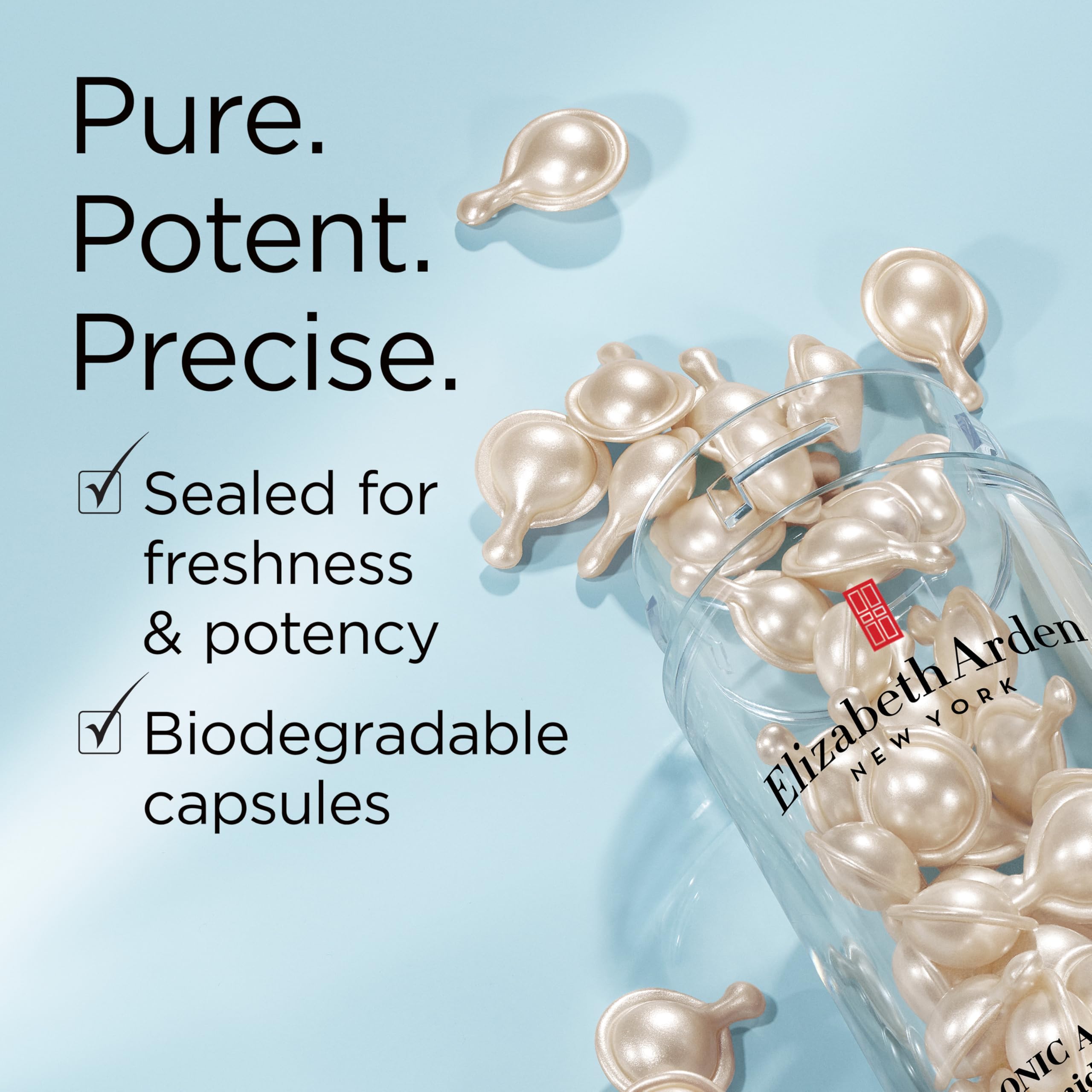Elizabeth Arden Hyaluronic Acid + Peptides Ceramide Capsules Hydra-Plumping Serum