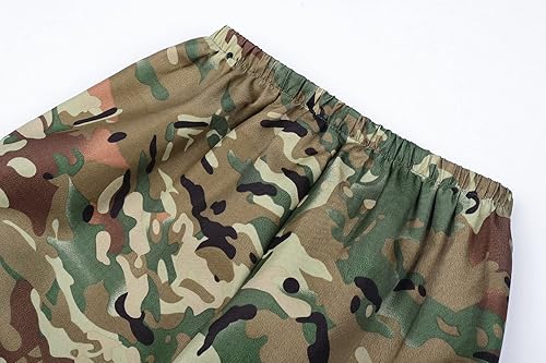 Miniatura 6 de ReliBeauty Disfraz de soldado, uniforme de camuflaje del ejército