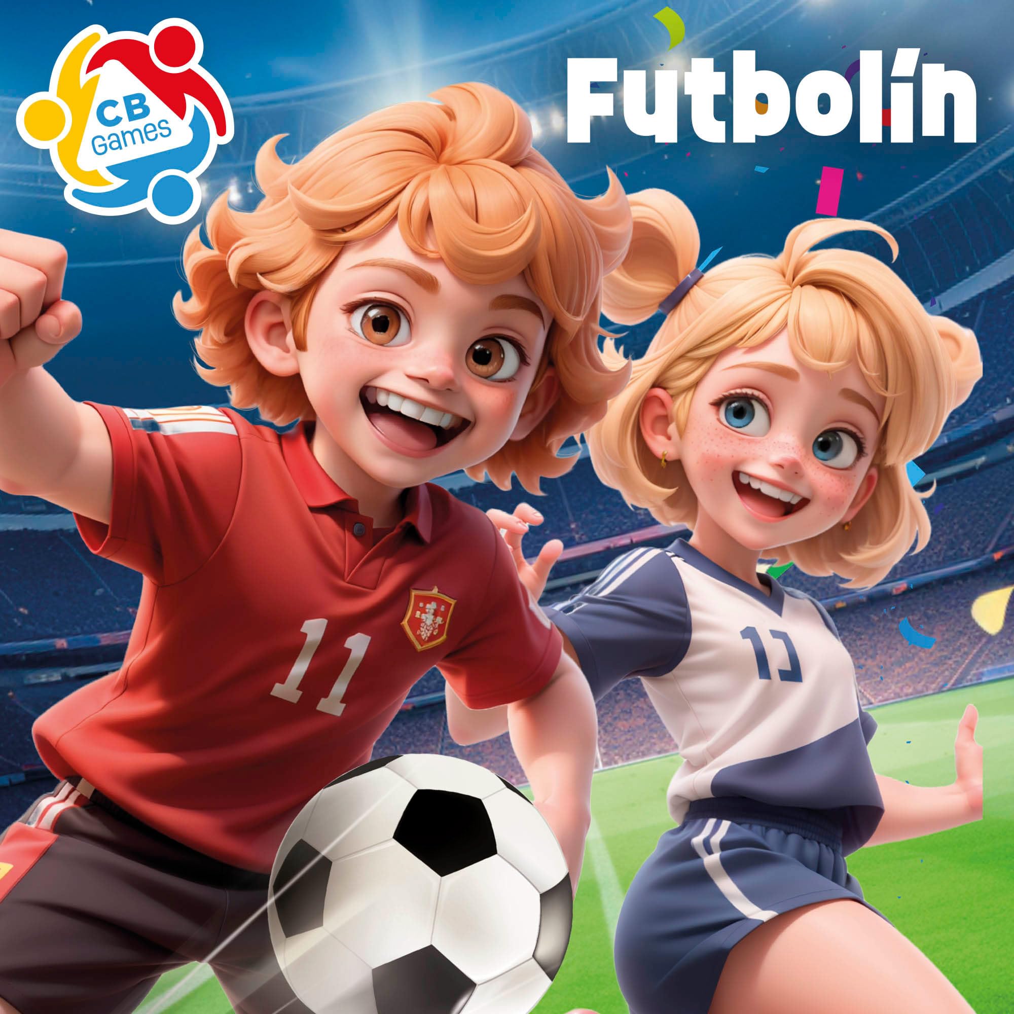 ColorBaby CB Games 85334 Baby-Foot en Bois résistant, 20 Joueurs, avec marqueurs manuels, pour 2 à 4 Personnes, 121 x 61 x 79 cm, Baby-Foot pour Enfants, Jouets 6 Ans