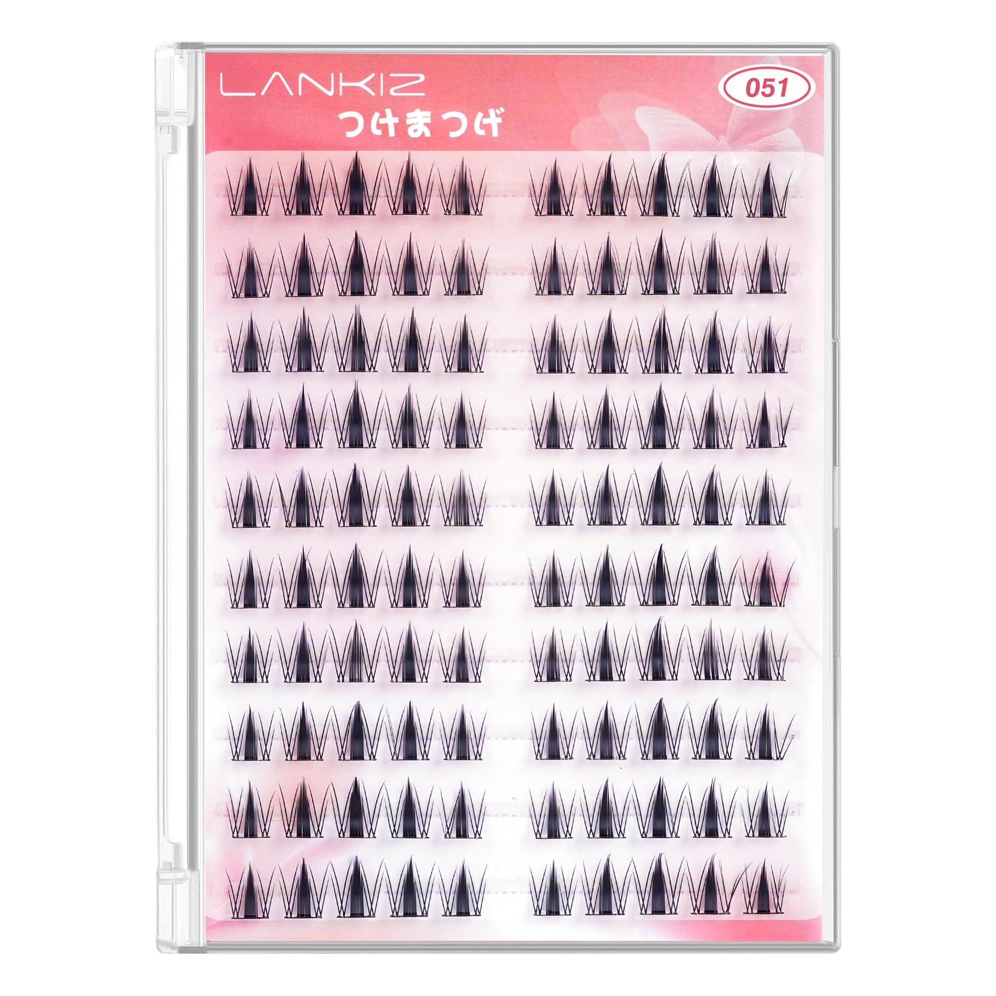 Amazon | つけまつげ のり不要 ナチュラル 部分つけまつげ 1秒マツエク