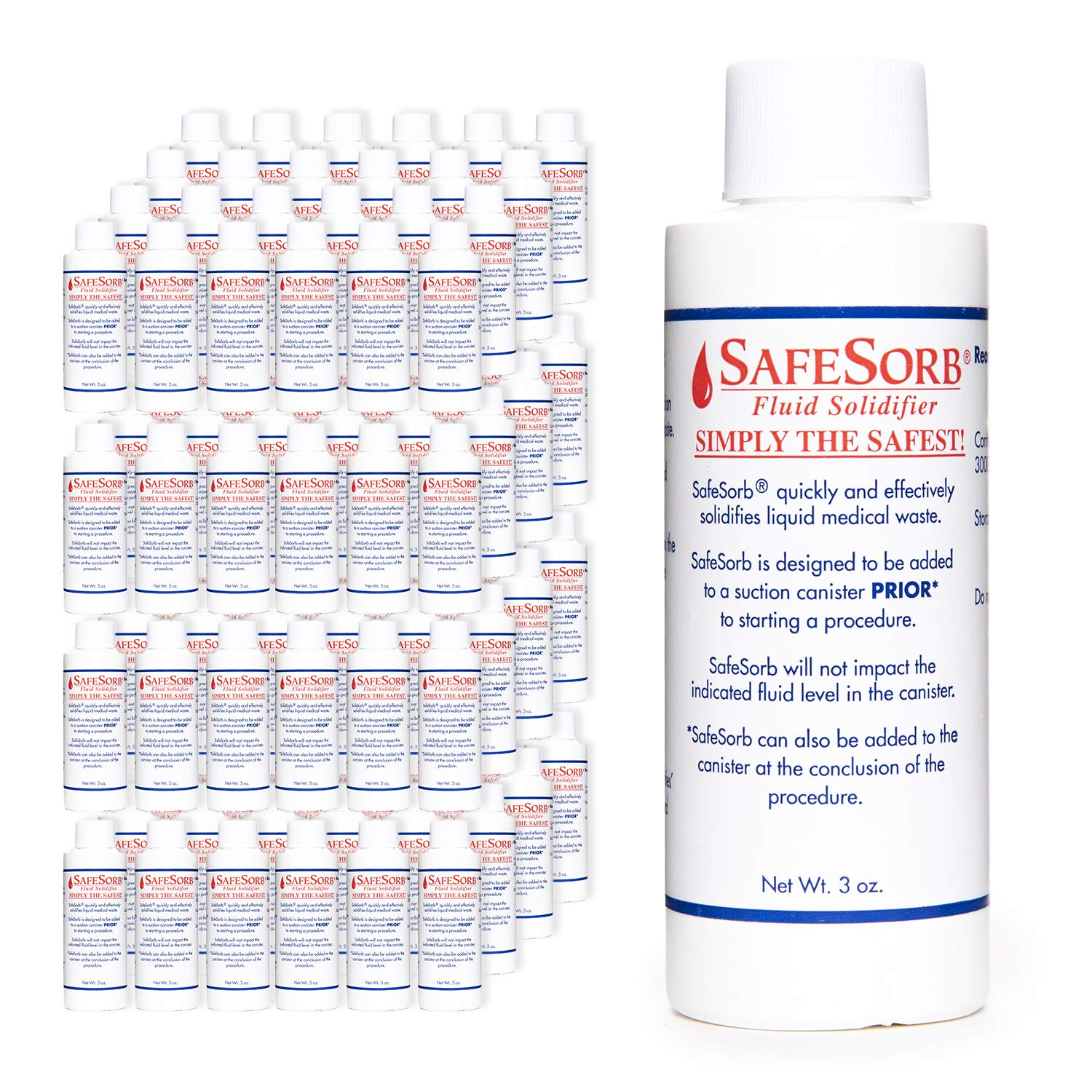 Buy DiSorb Spill Absorbent Powder Clean Up Bodily Fluids, Blood