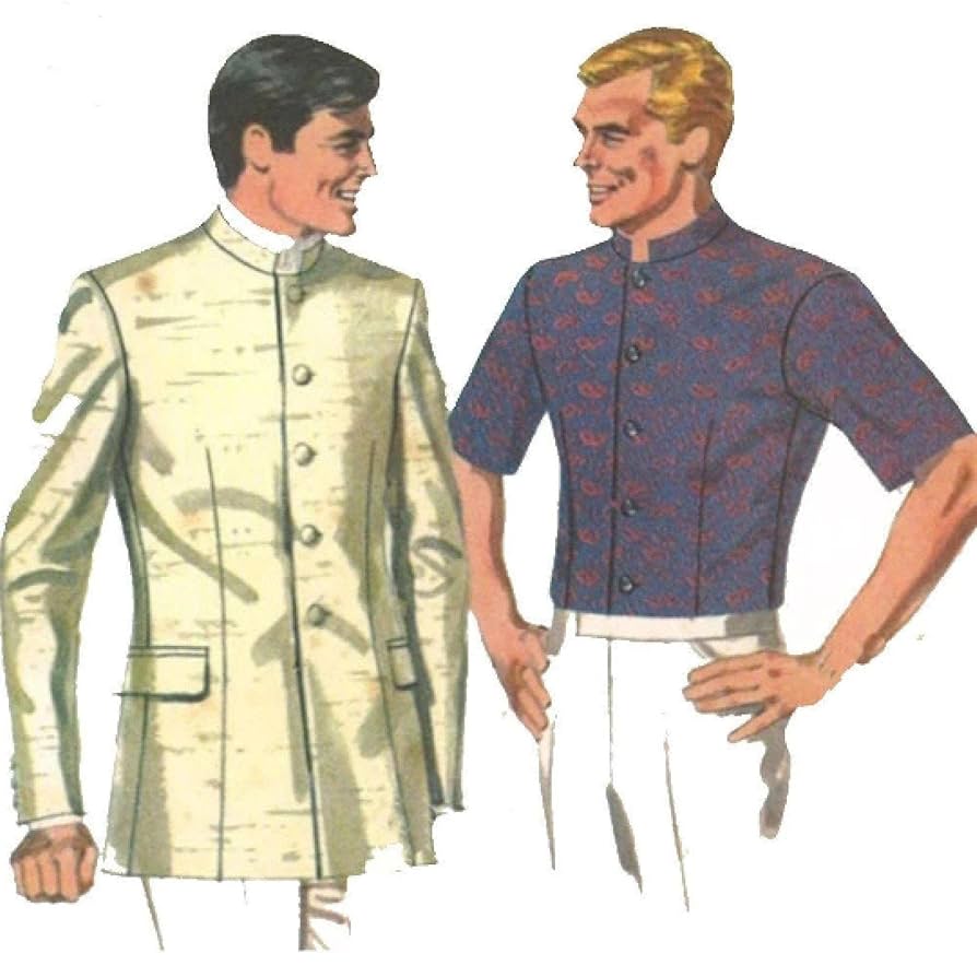 Amazon.com: 1960s Pattern, Men's and Boy's Beatles Nehru