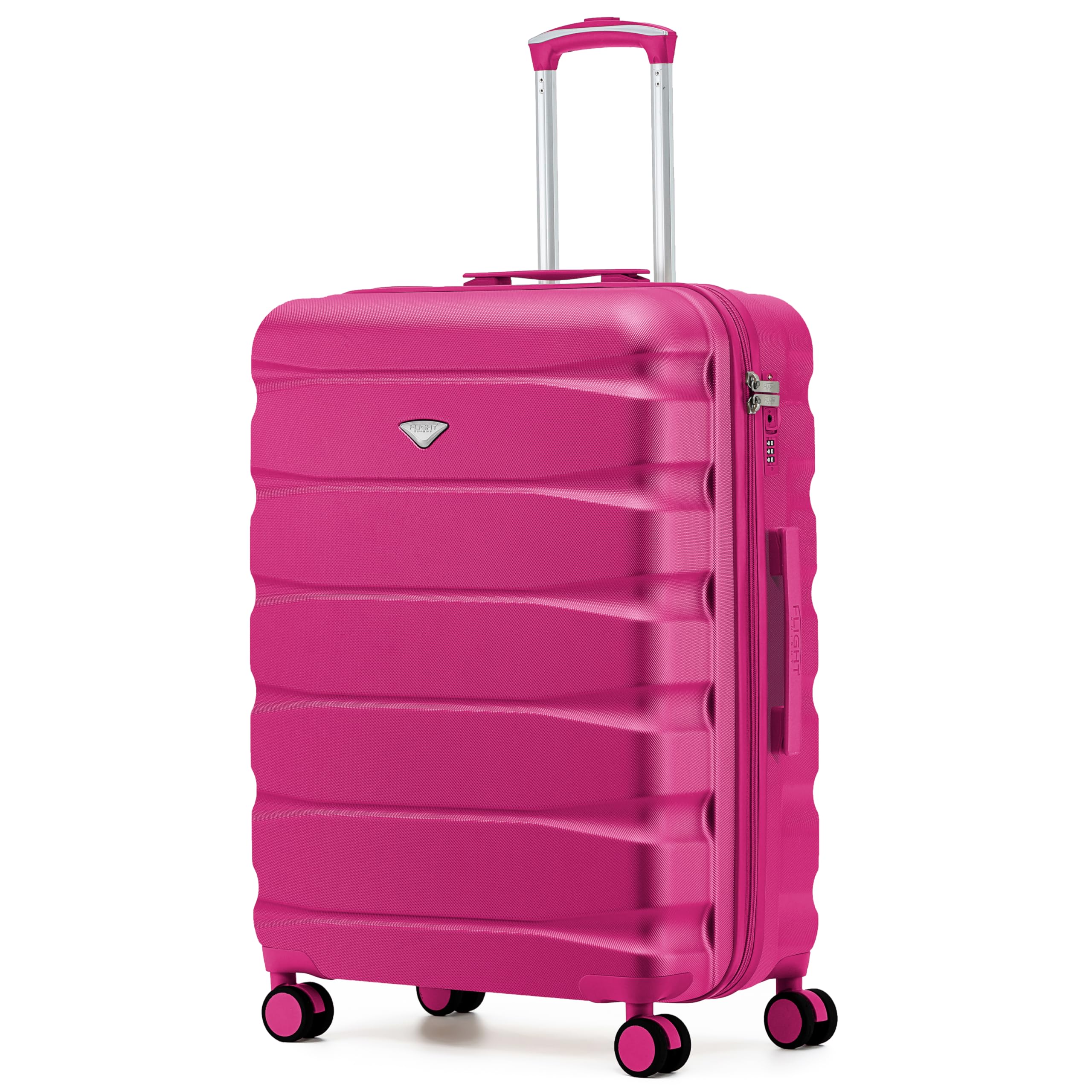 Flight Knight Underseat Cabin Suitcase 45x36x20cm | Free Hand Luggage for EasyJet & Wizz Air | Lightweight ABS Hard Shell with 8 Silent-Glide Spinner Wheels | Max Space Travel Bag — view 173