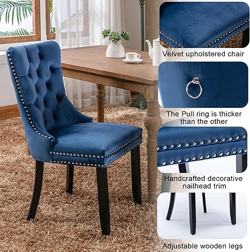 Miniatura 7 de Juego de mesa de comedor extensible marrón de 63 a 78.74 pulgadas para 6, juego de mesa de comedor de 7 piezas con 6 sillas tapizadas, mesa de Mesa