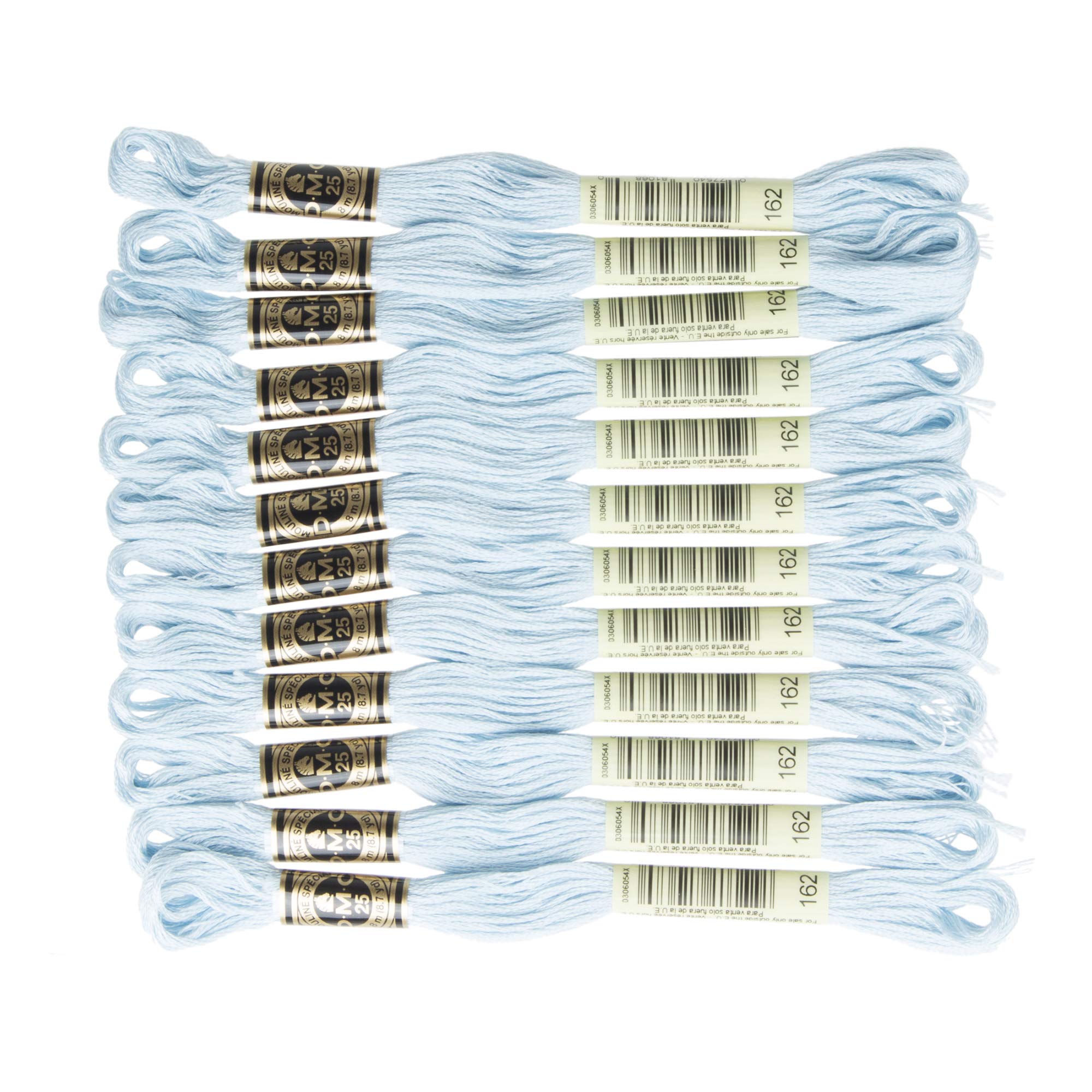 DMC 6-Strand Embroidery Cotton Floss, Ultra Very Light Blue