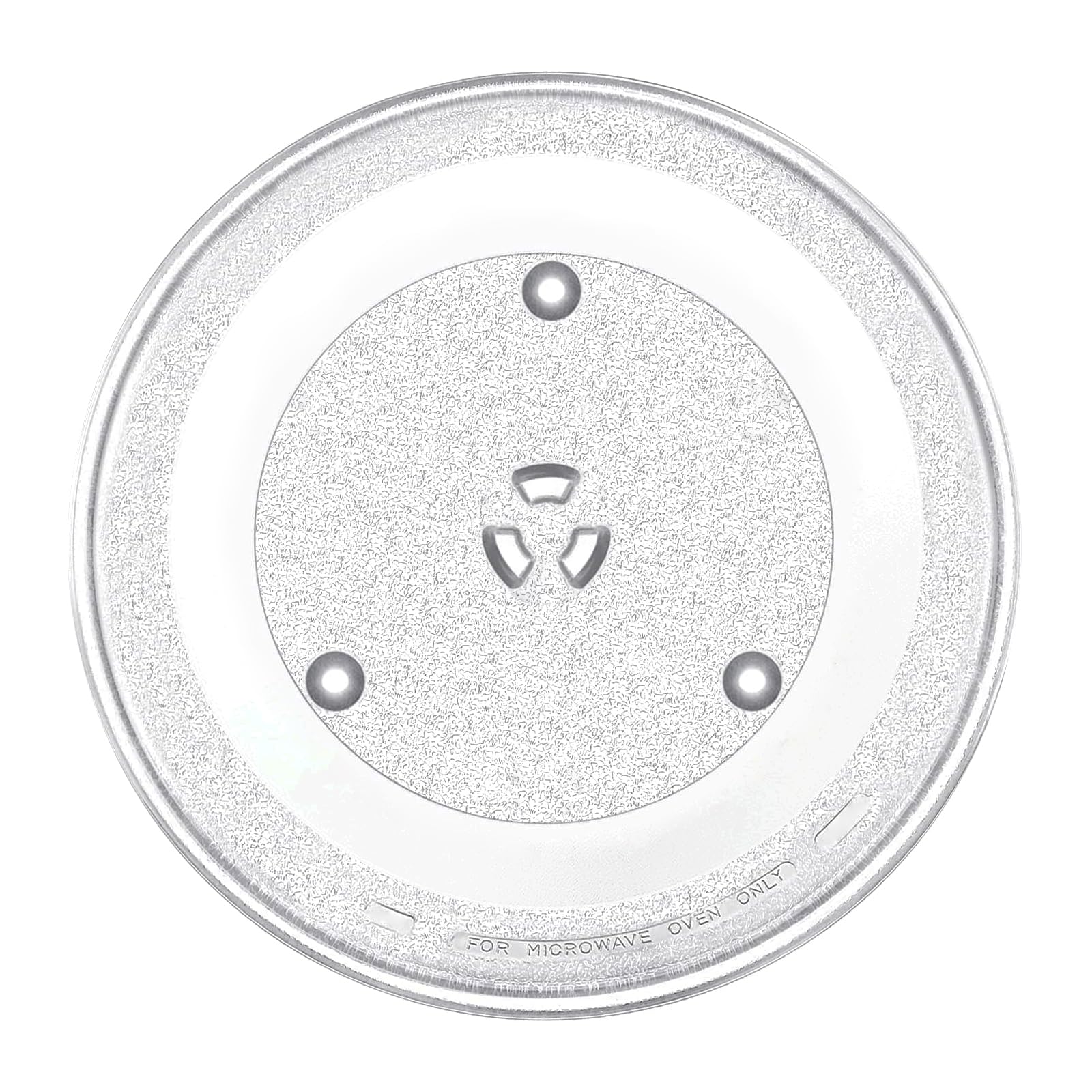SPARES2GO Universeller Mikrowellen-Drehteller mit 6-Punkt-Befestigung (Y-Typ) aus Glas (13 Zoll / 34 cm / 340 mm)