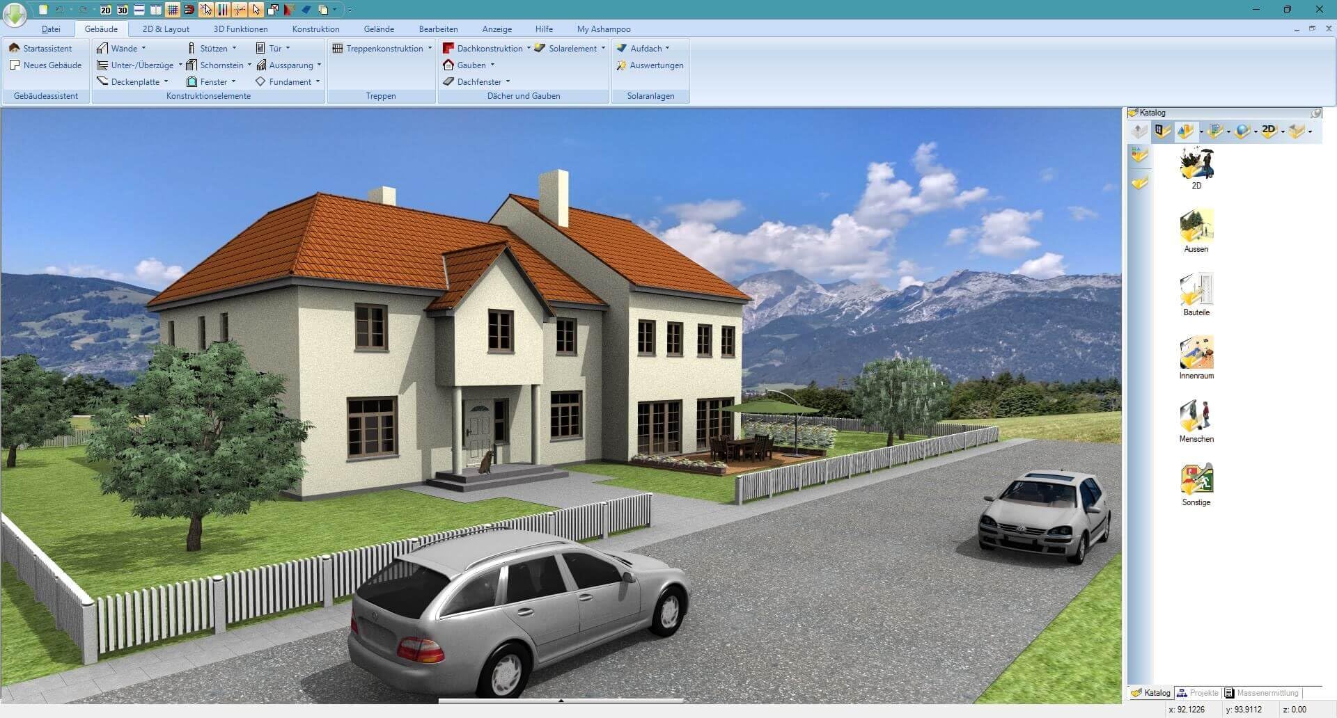Ashampoo Home Design Pro 11 – Haus planen, einrichten und realistisch in 3D visualisieren | 1 Gerät | 1 Benutzer | PC Aktivierungscode per Product Key Card