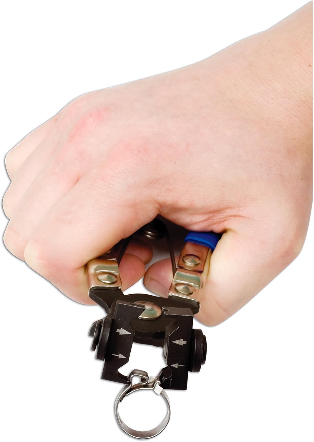 Laser 4231 Hose Clamp Pliers - Angled, Swivel Jaws,Blue