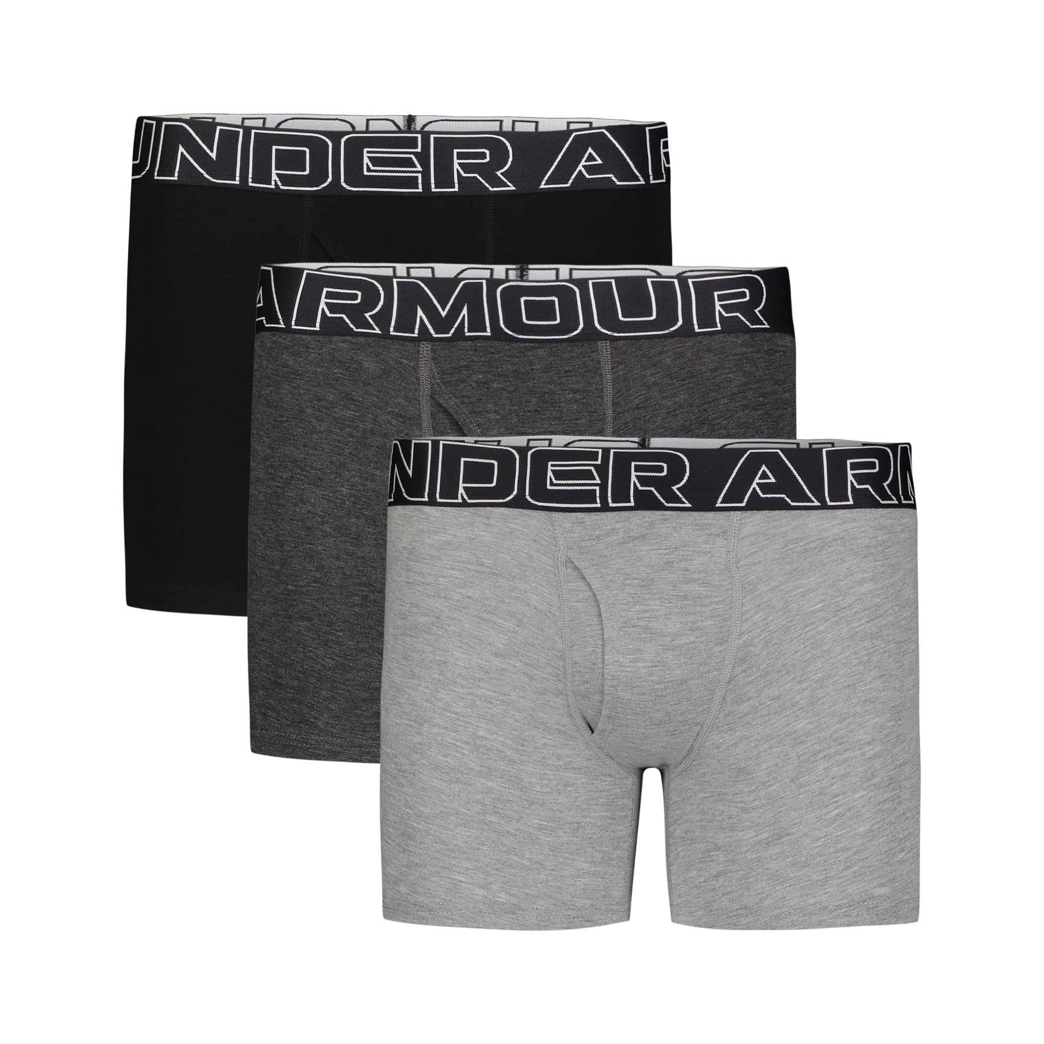 

                                                    Under Armour Boys Boxer Brief Underwear (Big Kid) 