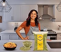 Vista 6 de Guisantes verdes Rani enteros, secos (guisantes de grasa arrowfat guisantes, vatana, matar) 32 oz (2 libras) 31.99 oz ~ Todo natural Vegano Apto