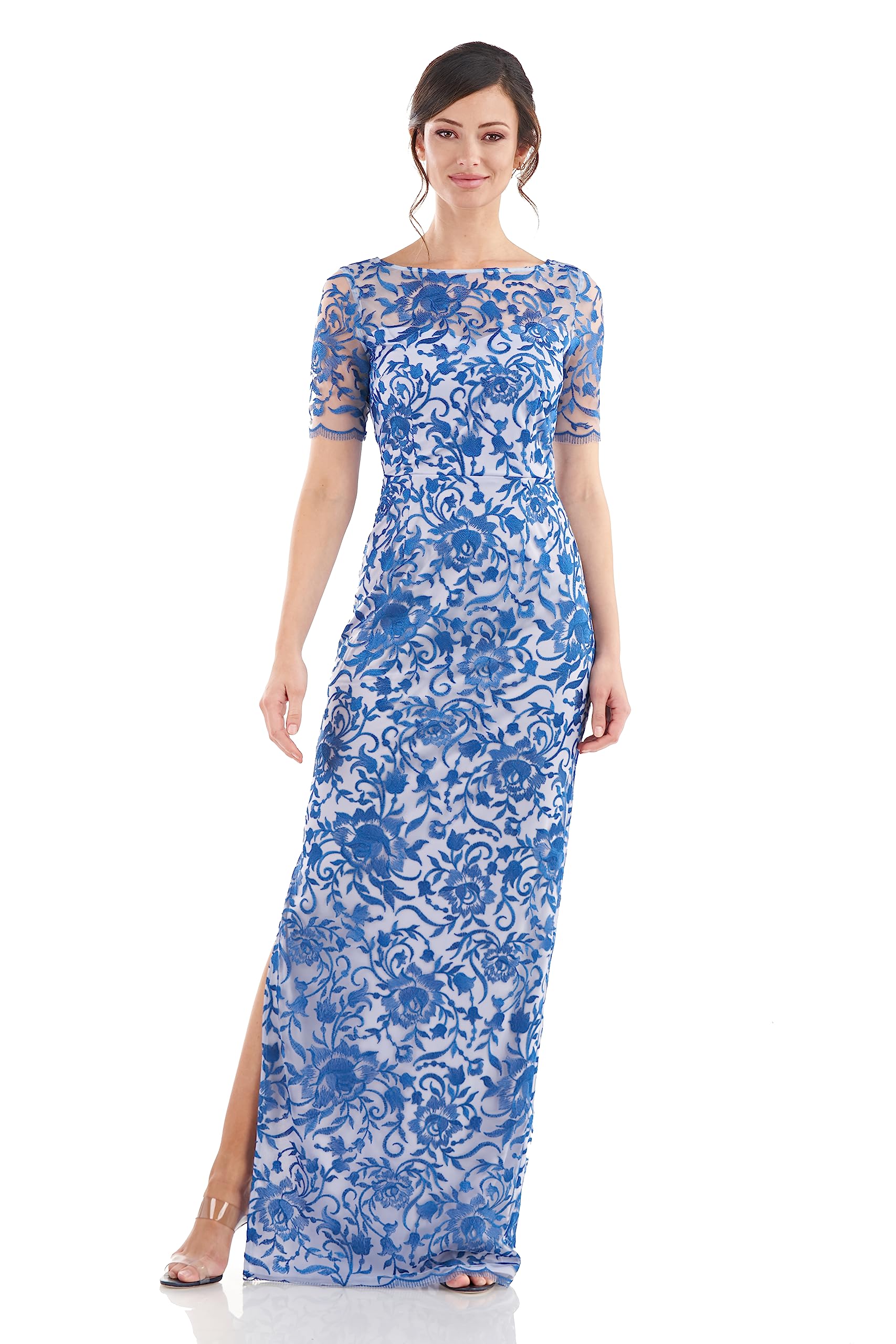 JS CollectionsWomen's Alexis Elbow Sleeve Gown