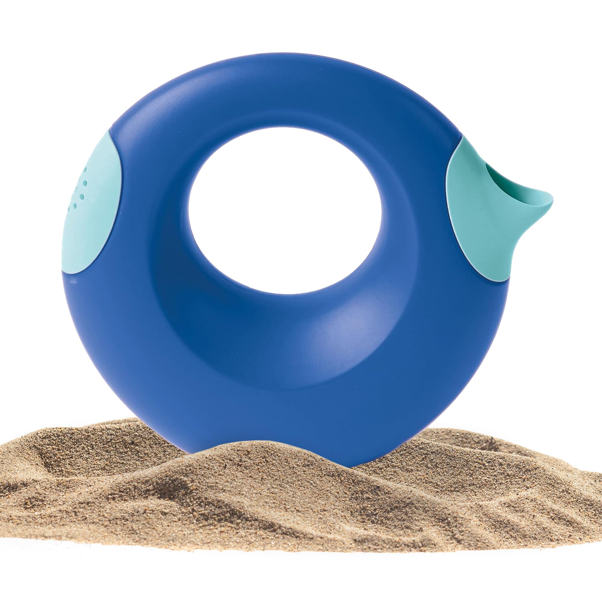 Quut - Cana Watering Can - 1L - Children's Fun Watering Can Bath, Garden, Beach - Gardening - Bath Games - Outdoor Games (Ocean Blue)