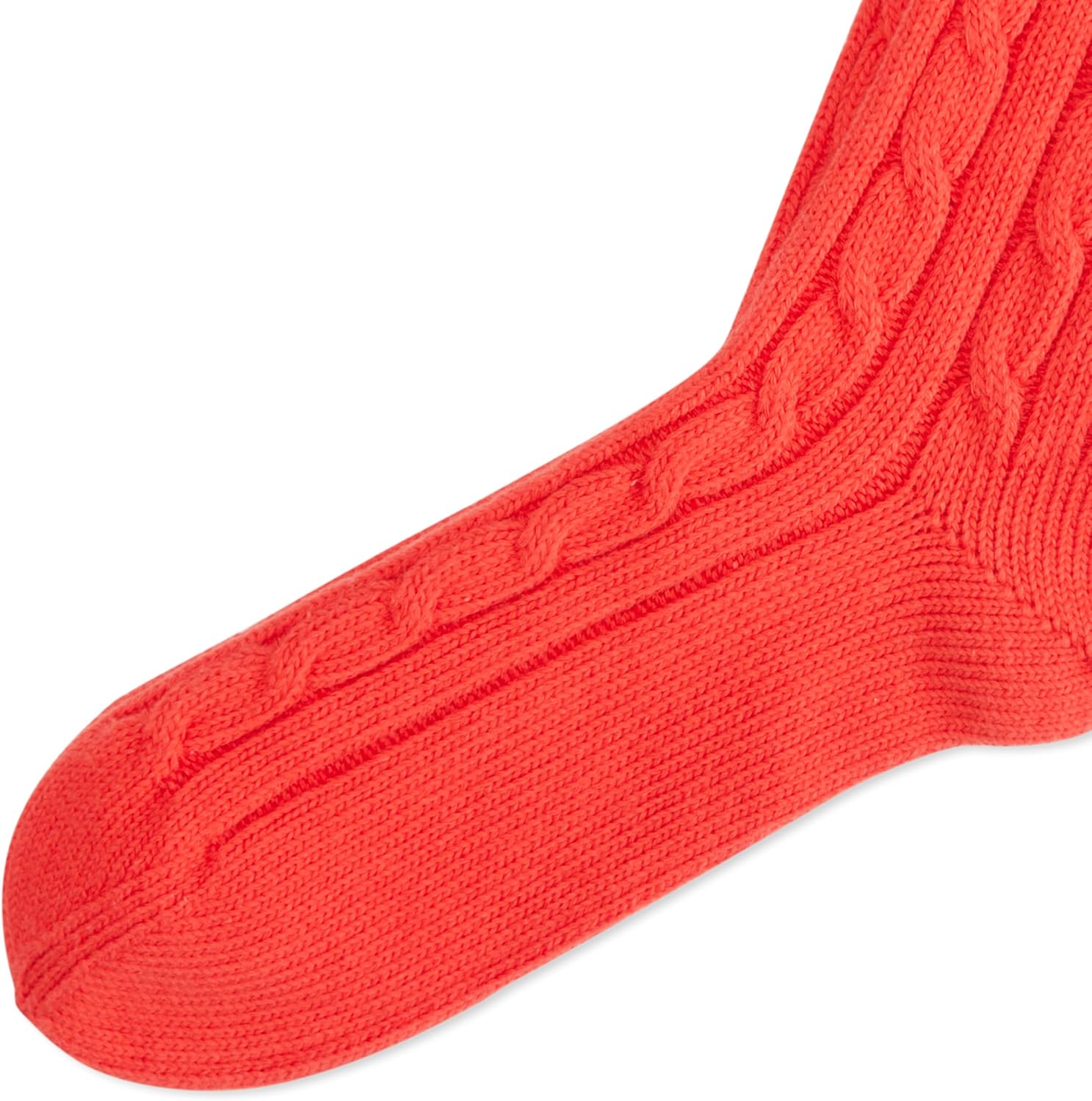 POLO RALPH LAUREN Women's Cable Solid Color Crew Socks