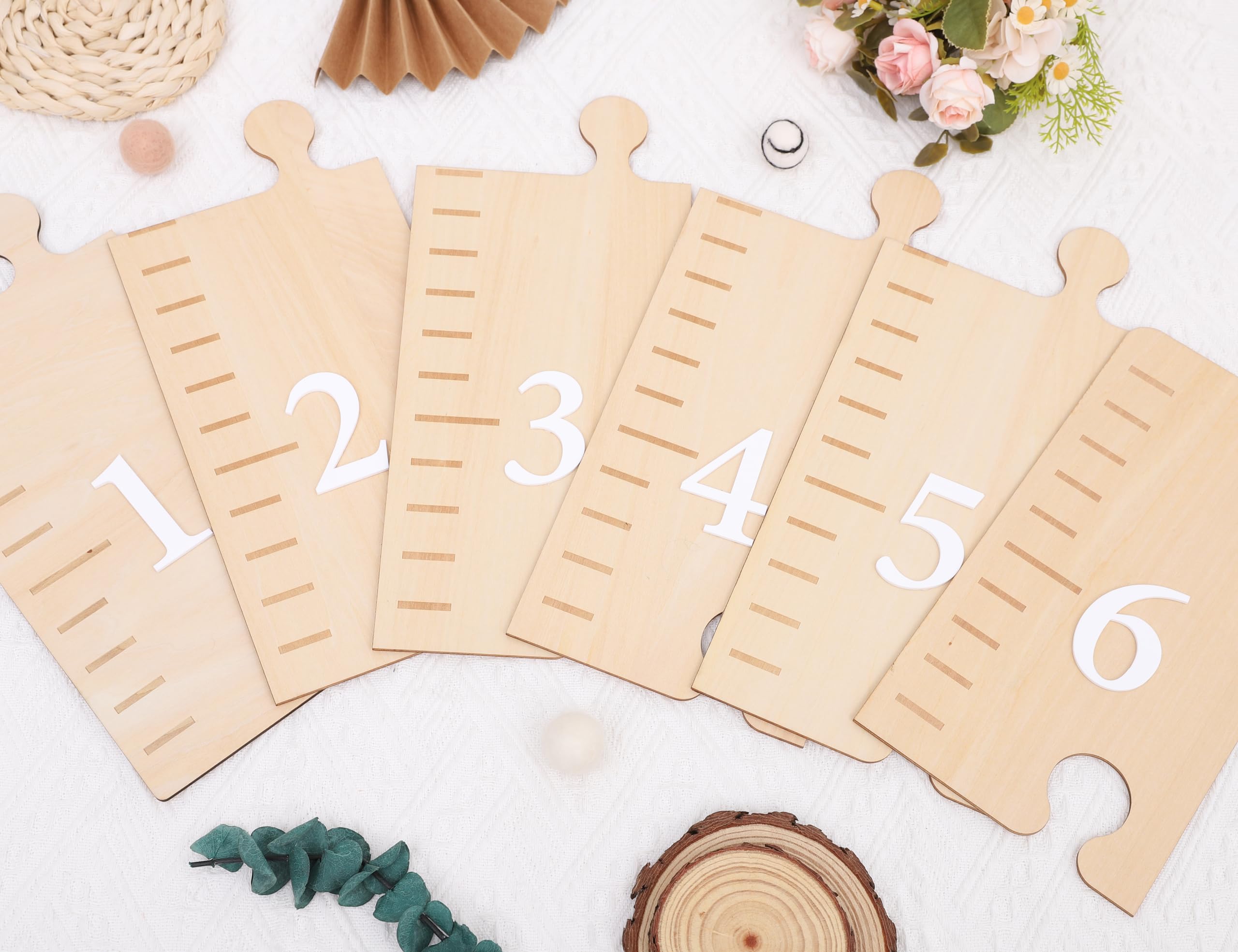 Amazon.com: Growth Chart Ruler - Nursery Room Wall Art Decorations ...